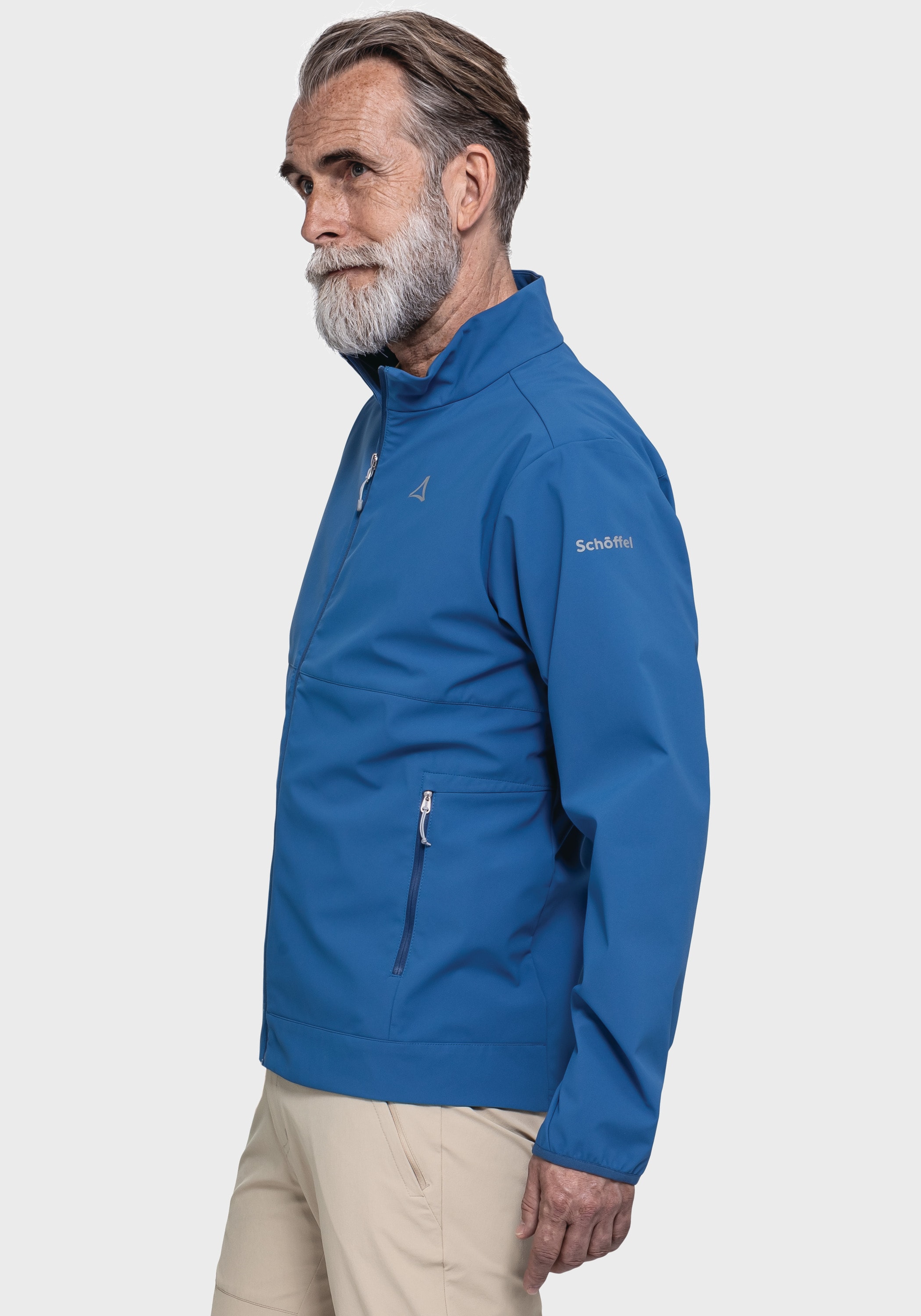 Schöffel Outdoorjacke »Hiking Softshell Jk Style Mirusha MNS«, ohne Kapuze