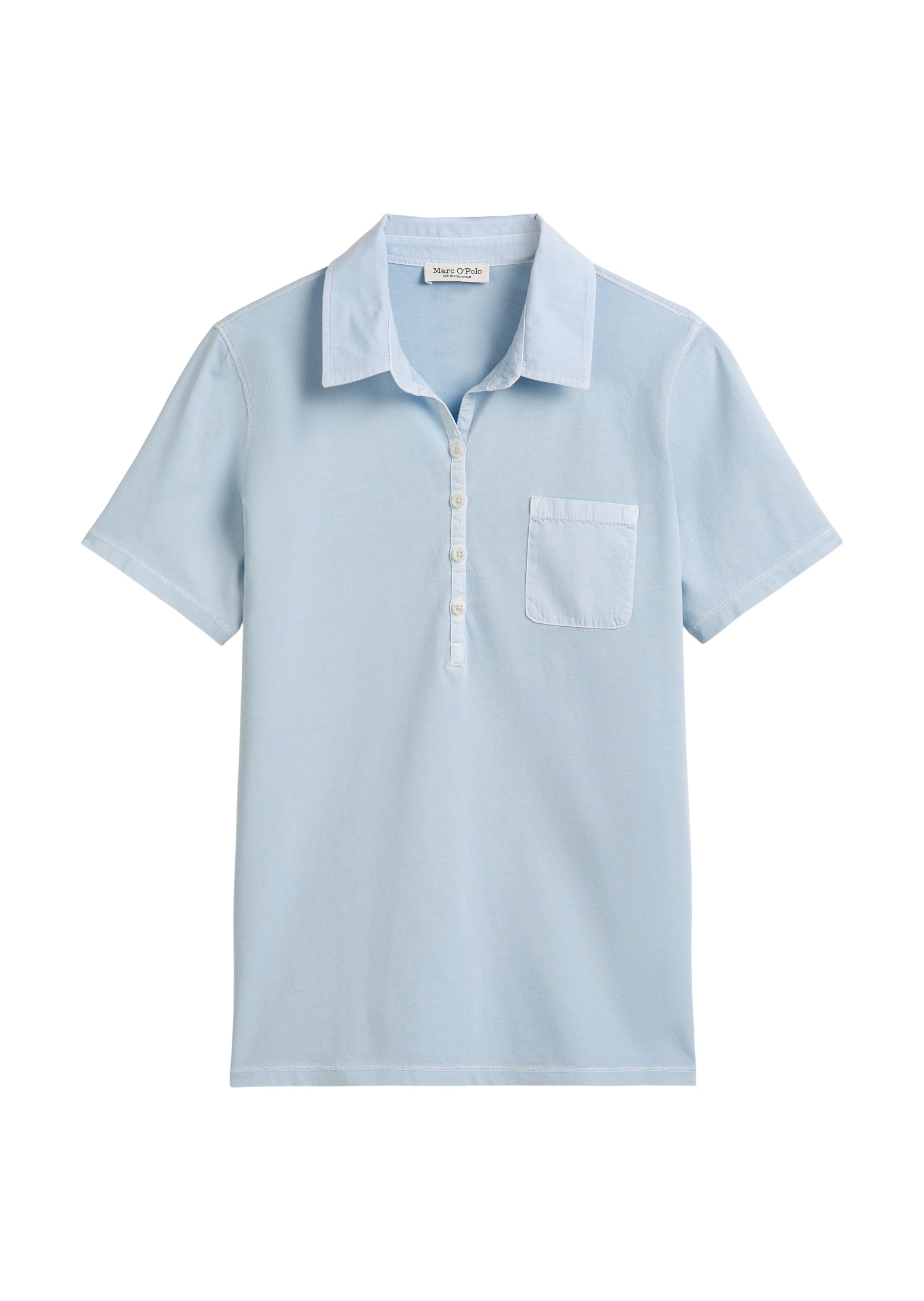 Marc O'Polo Poloshirt, in überwaschener Optik