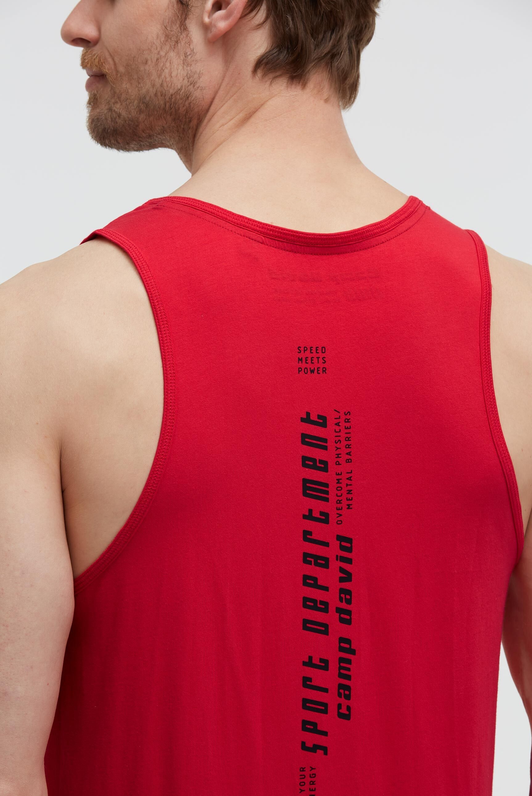 CAMP DAVID Tanktop aus Baumwolle