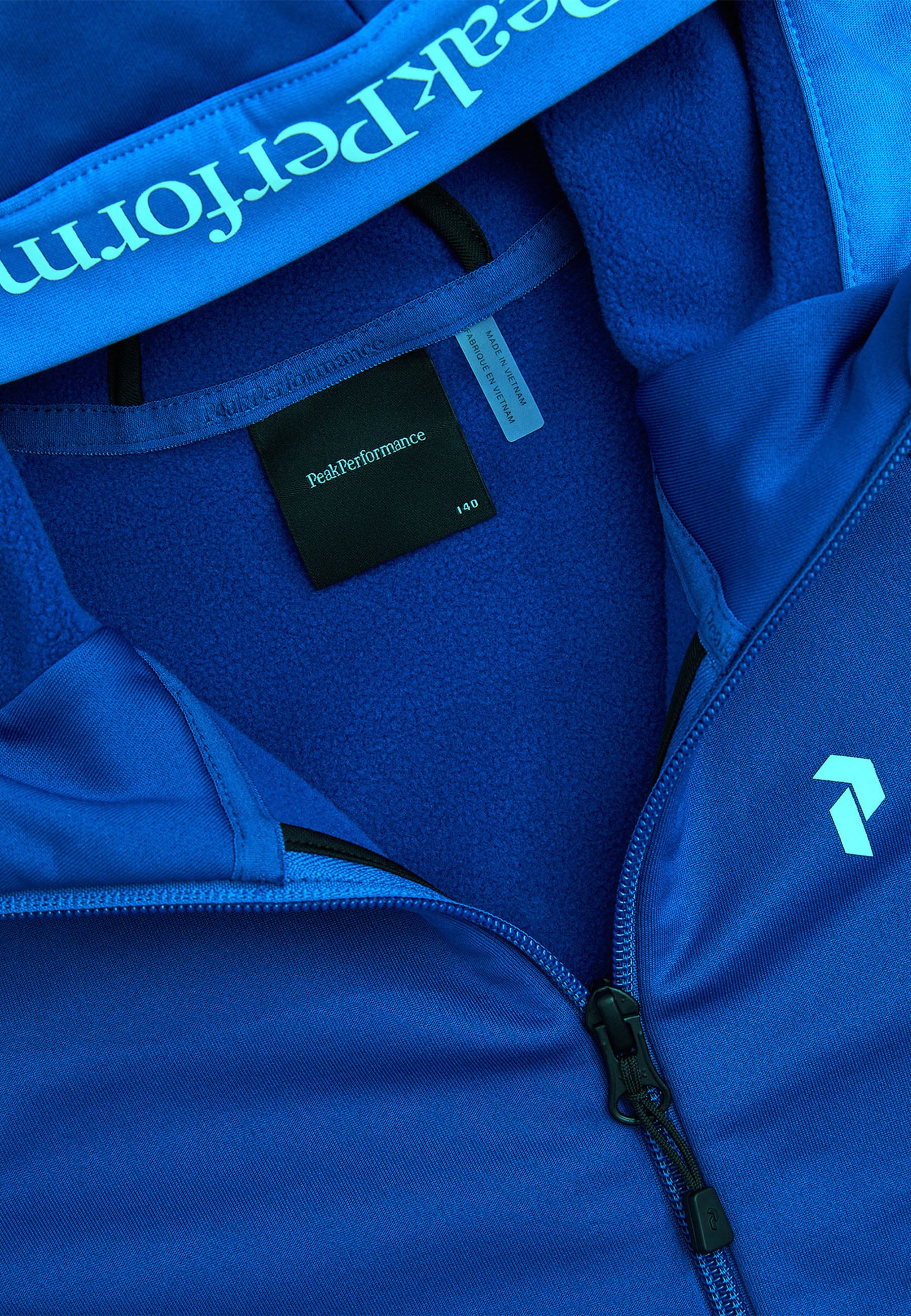 Peak Performance Fleecejacke »Jr Rider Essentials Midlayer Zip Hood« mit sportivem Design