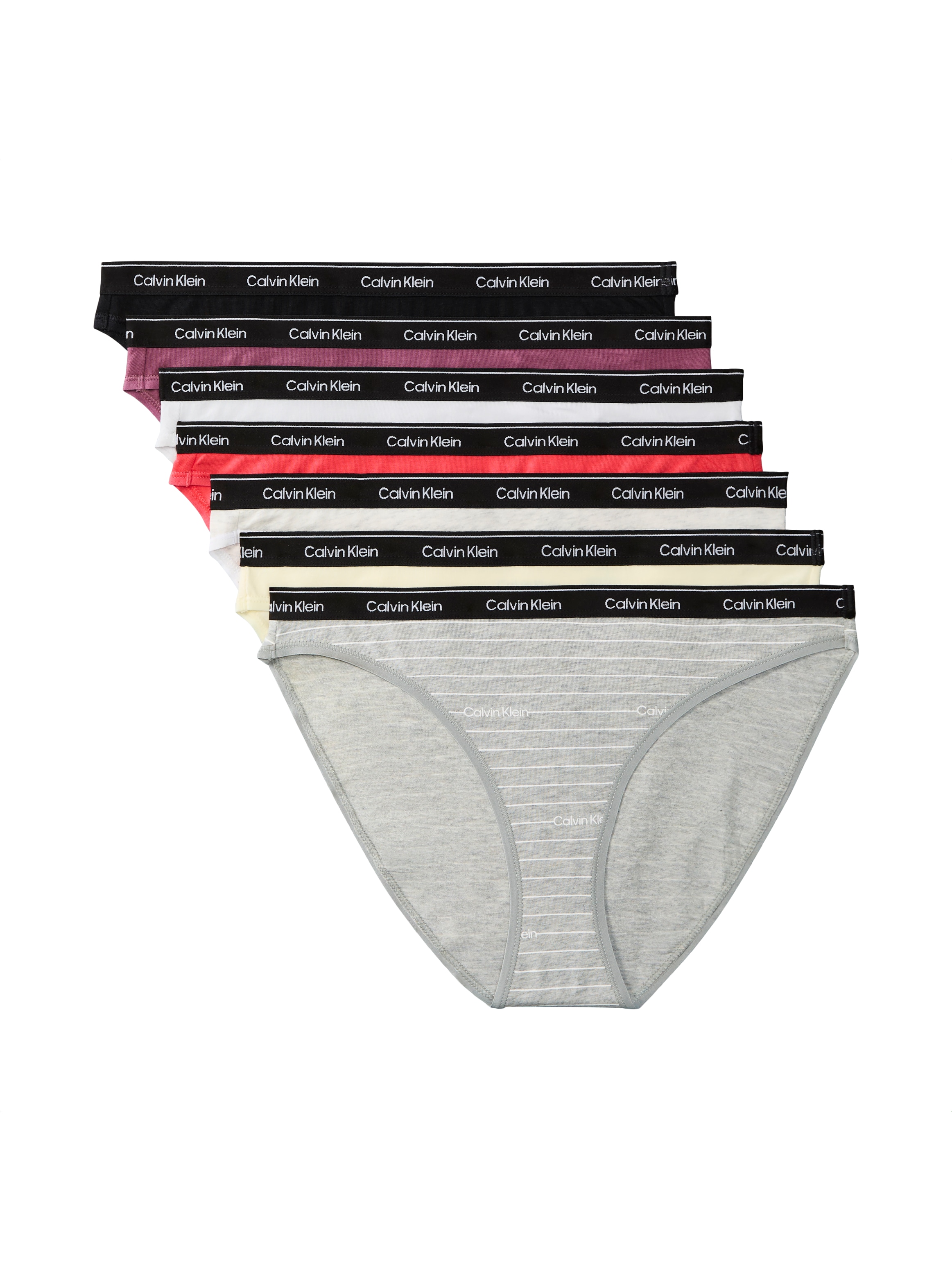 Calvin Klein Underwear Bikinislip "BIKINI 7PK" Packung, 7er-Pack, Körpernah günstig online kaufen