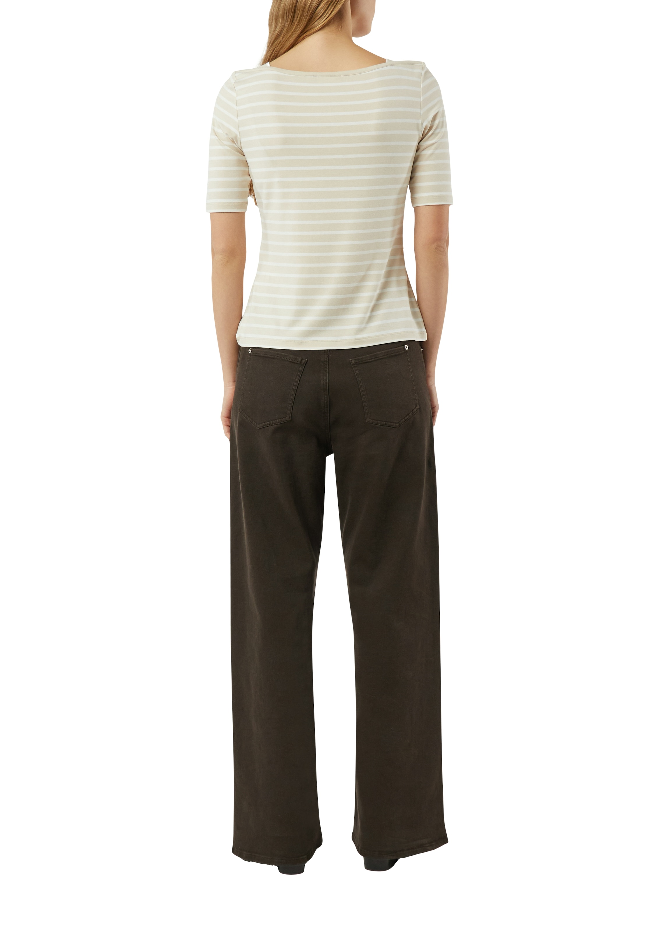 Comma T-Shirt im Streifen-Design