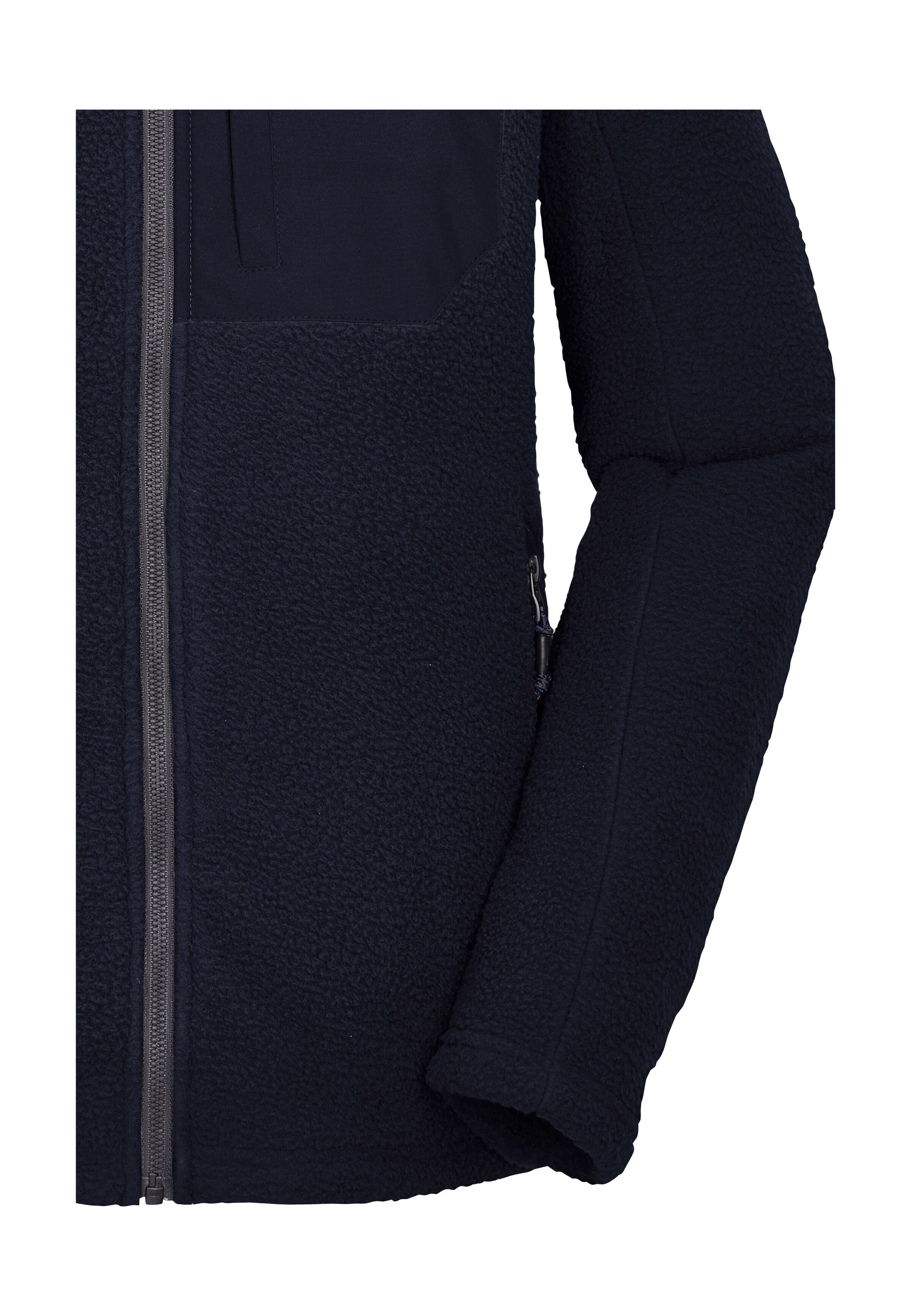 Killtec Fleecejacke »KOW 29 MN FLC JCKT« Sherpa Fleecejacke, warm, Kinnschutz, verschließbare Taschen