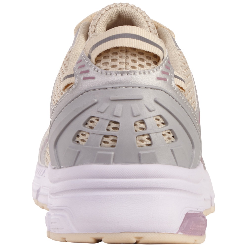 Sneaker LOTTO, Damen, Gr. 38, silber (silber, dunkelrose), Kunstfaser, Synthetik, Mesh, Schuhe Sneaker, - in angesagtem Y2K Style 3
