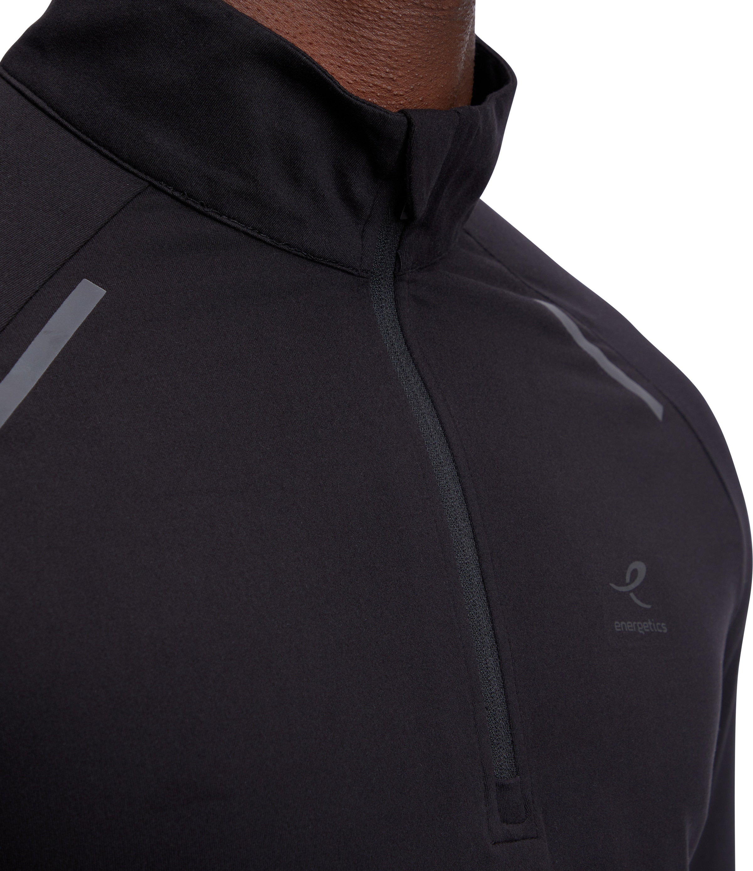 Energetics Laufshirt »HE.-LANGARMSHIRT CUSCO IV M« Rollkragen, Half Zip, für Sport-Outfits, mit DRY PLUS-Technologie