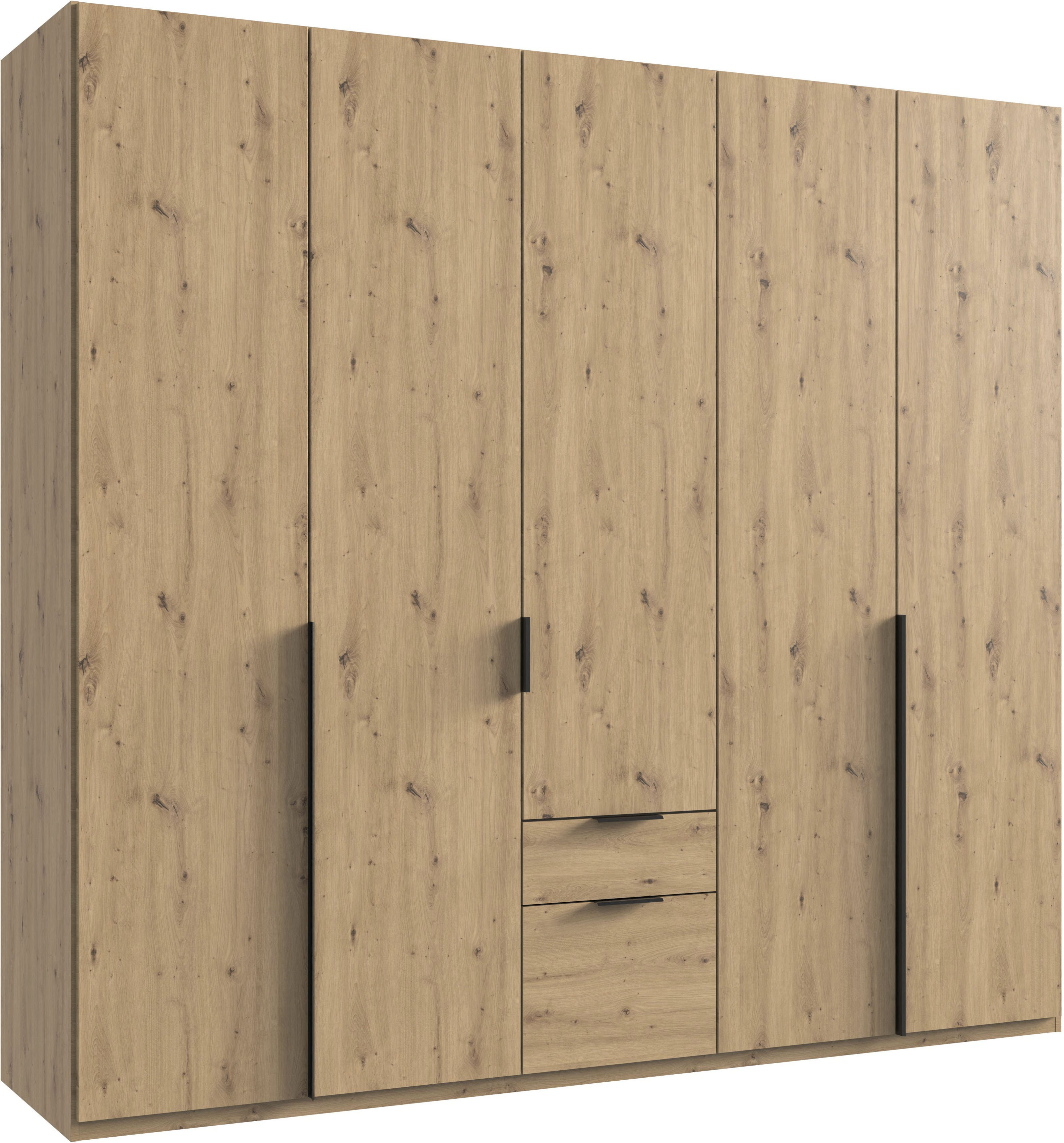 Wimex Drehtürenschrank "Mugano" mit langen oder kurzen Griffen aus Metall, in vielen Breiten, 208 oder 236 cm hoch, Made in Germany