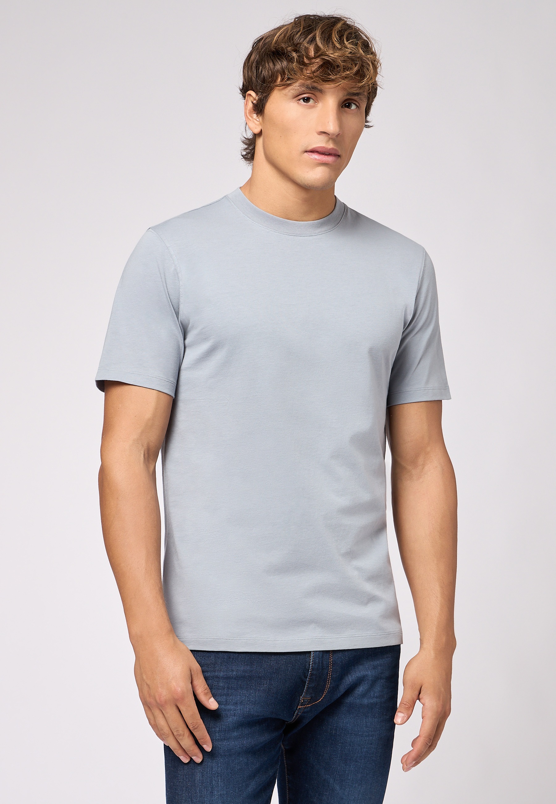 Roy Robson Rundhalsshirt "Basic Shirt" günstig online kaufen