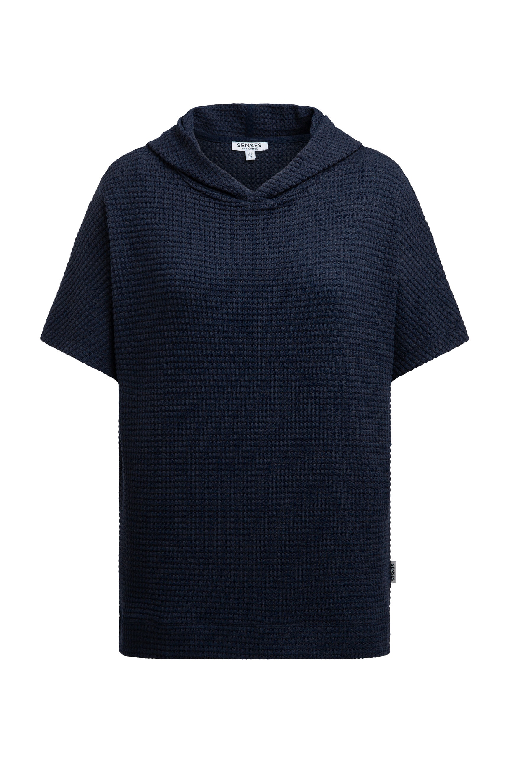 SENSES.THE LABEL Kapuzenpullover mit überschnittenen Schultern