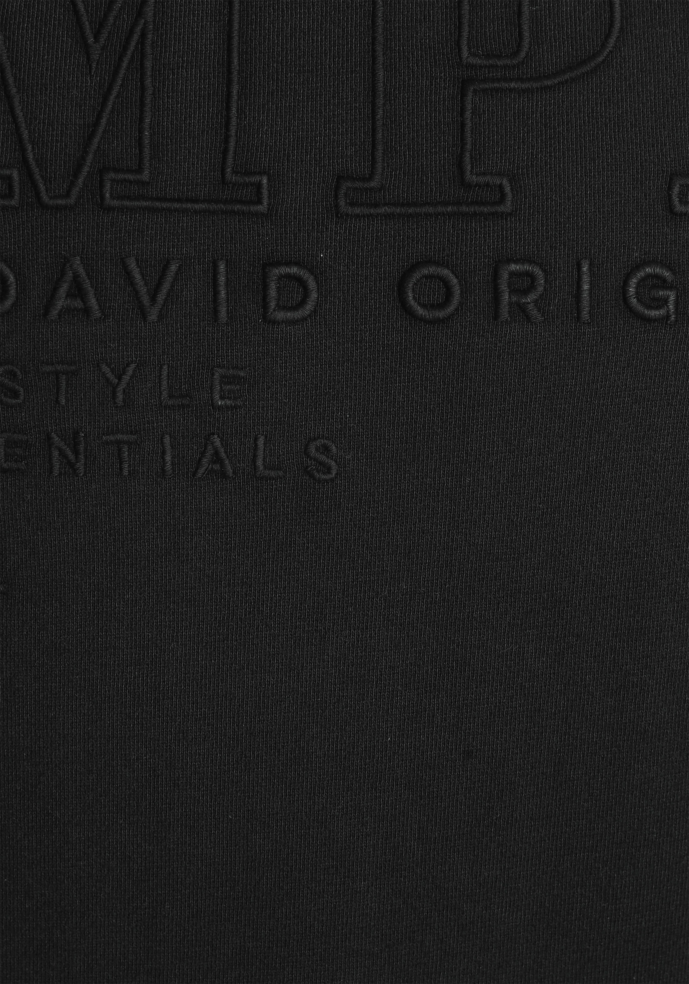 CAMP DAVID Kapuzensweatshirt, unifarben