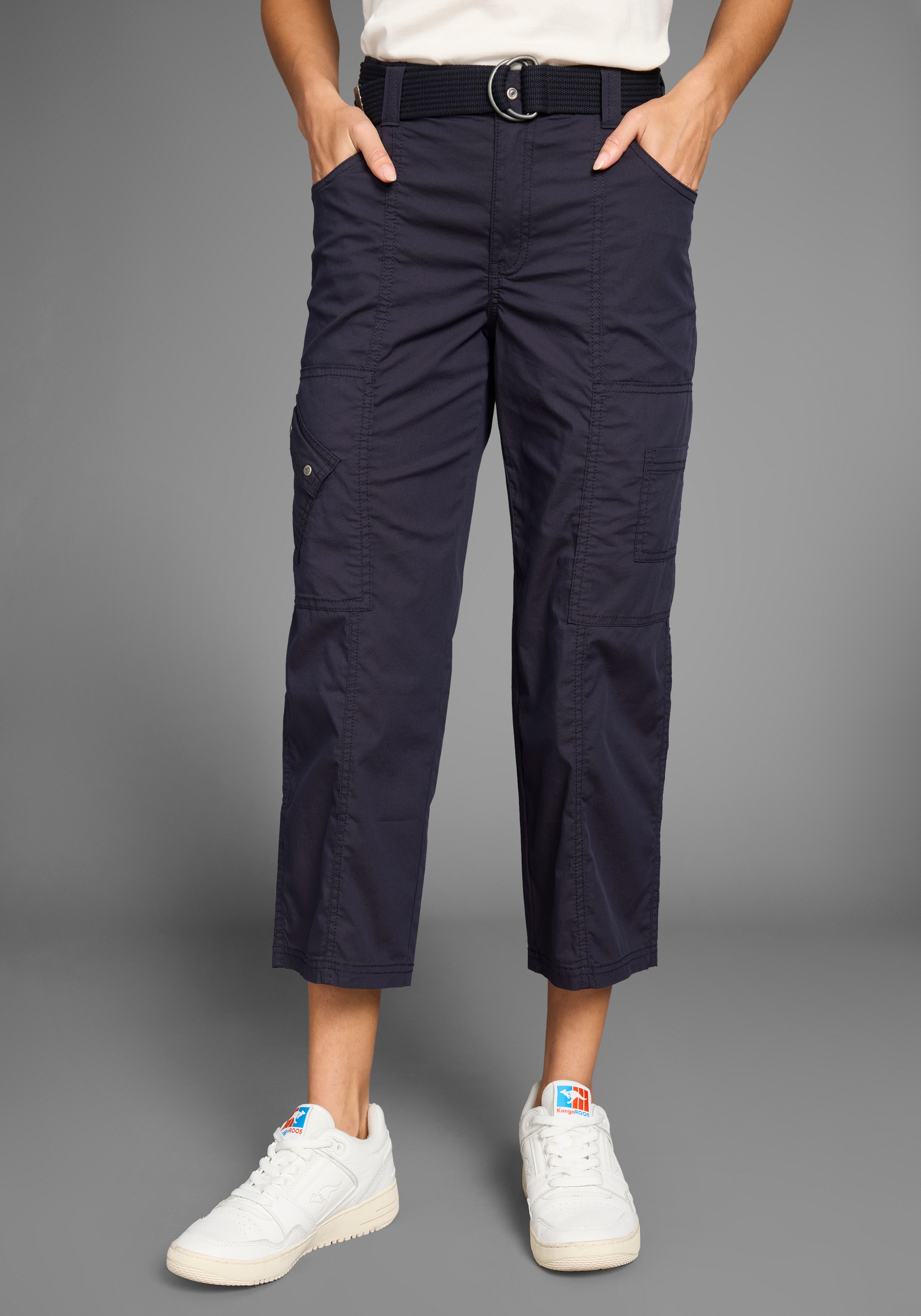 KangaROOS Caprihose mit seitlich aufgesetzten Taschen günstig online kaufen