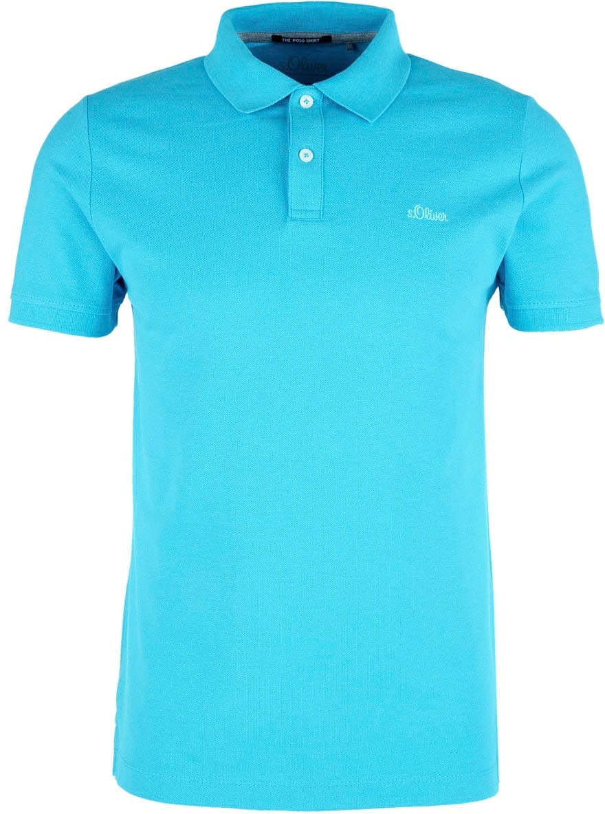 s.Oliver Poloshirt, mit kleinem ▷ kaufen s.Oliver-Schriftzug | BAUR