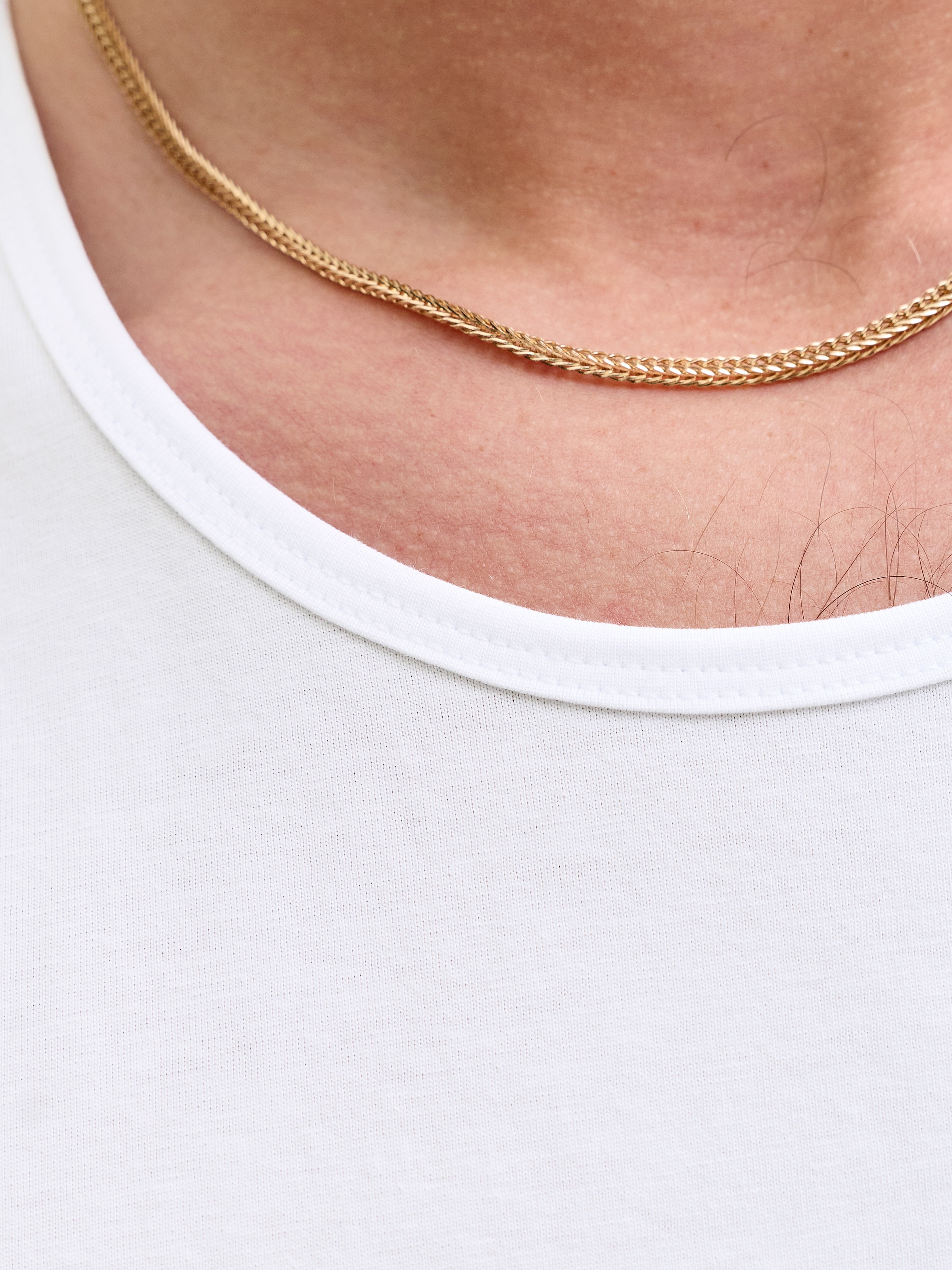 Jack & Jones Muscleshirt "JJEORGANIC BASIC TANKTOP NOOS" Baumwolle, Rundhal günstig online kaufen