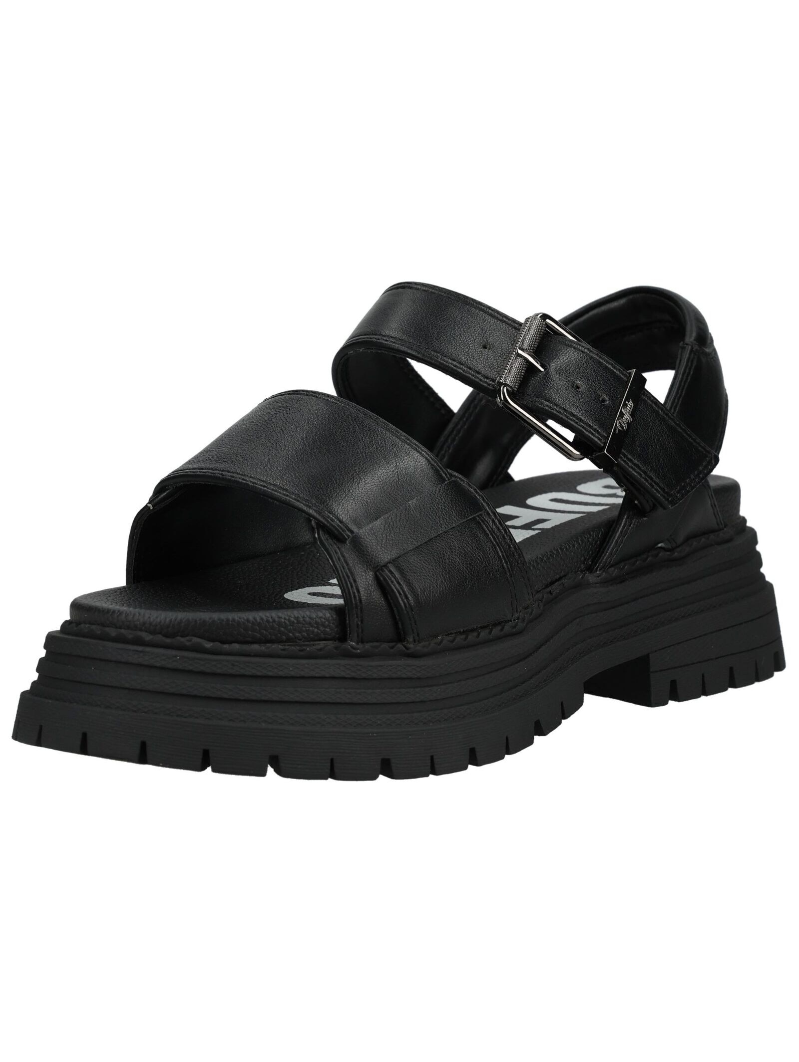 Buffalo Riemchensandale "Buffalo Sandalen Lederimitat" günstig online kaufen