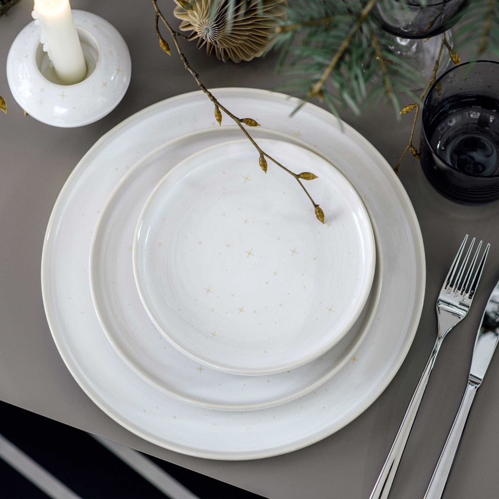 like. by Villeroy & Boch Frühstücksteller »Frühstücksteller Winter Glow ø 21,1 cm beige«