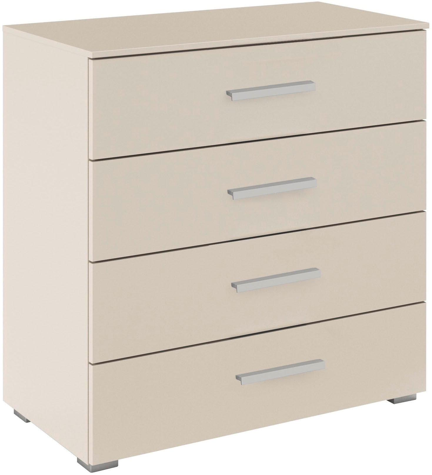 rauch "Sideboard Kommode Schubkastenkommode KOLUNA mit Dekorfront" Breite 80 cm mit moderner Dekorfront, vier große und geräumige Schubladen mit viel Stauraum MADE IN GERMANY