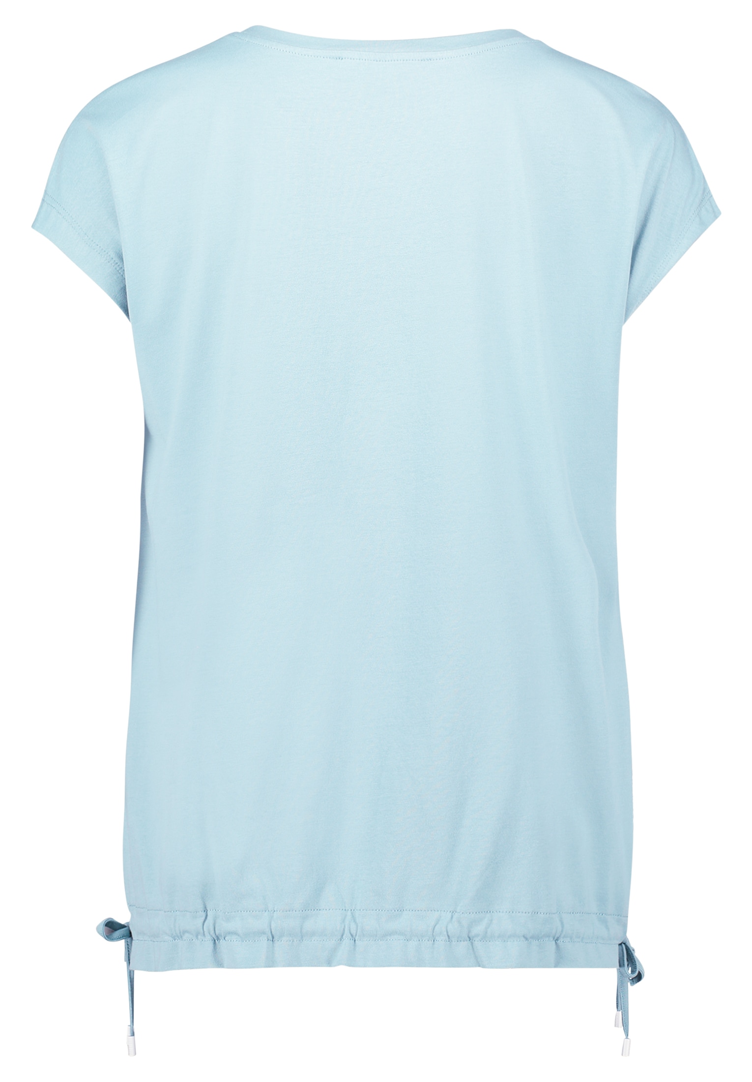 Betty&Co Kurzarmshirt »Betty & Co Patchwork-Shirt mit Print«, (1 tlg.), Druck