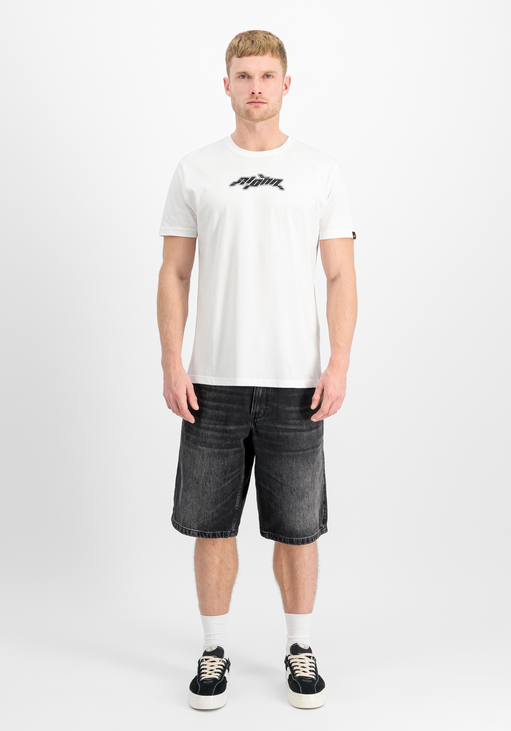 Alpha Industries T-Shirt »3D Wavy Backprint T-Shirt«