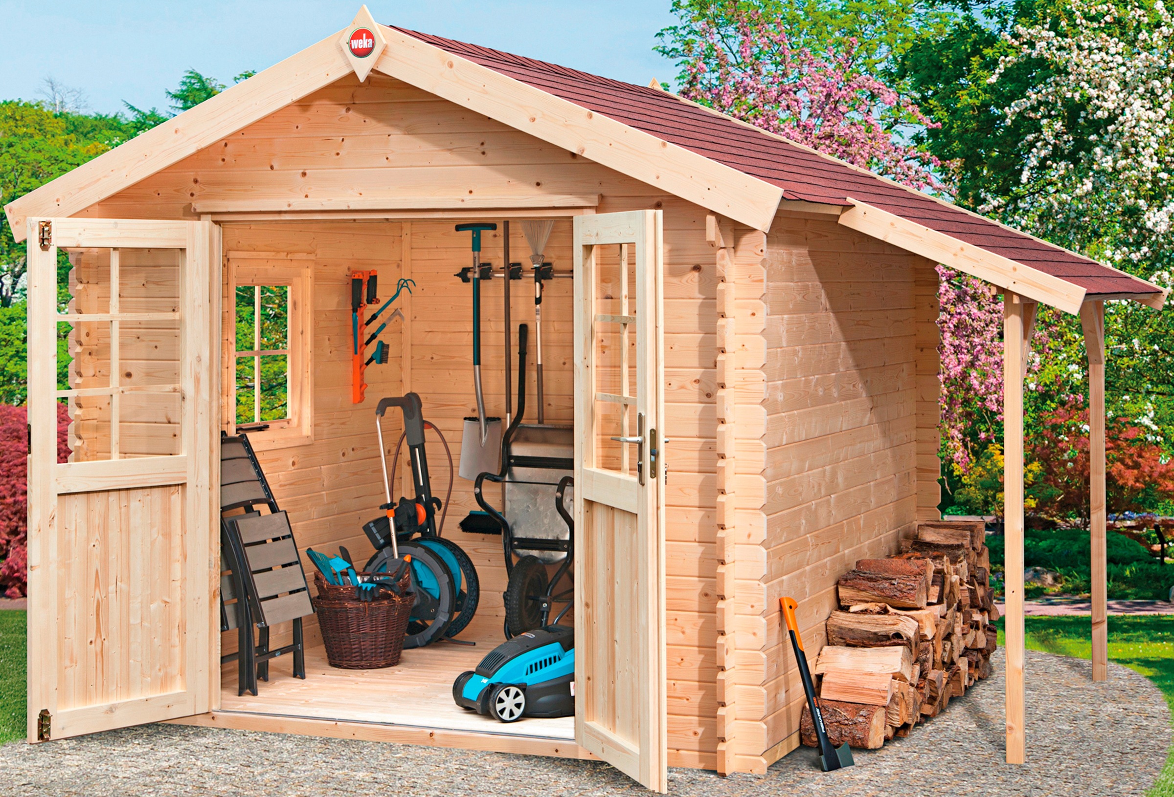 weka Gartenhaus "Jens Gr.2" günstig online kaufen