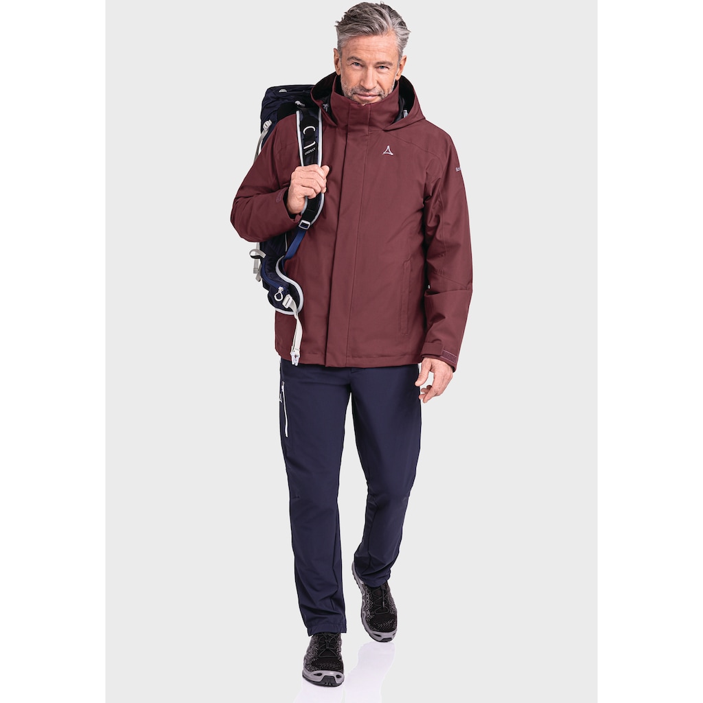 Schöffel Doppeljacke »3in1 Jacket Partinello M«, mit Kapuze