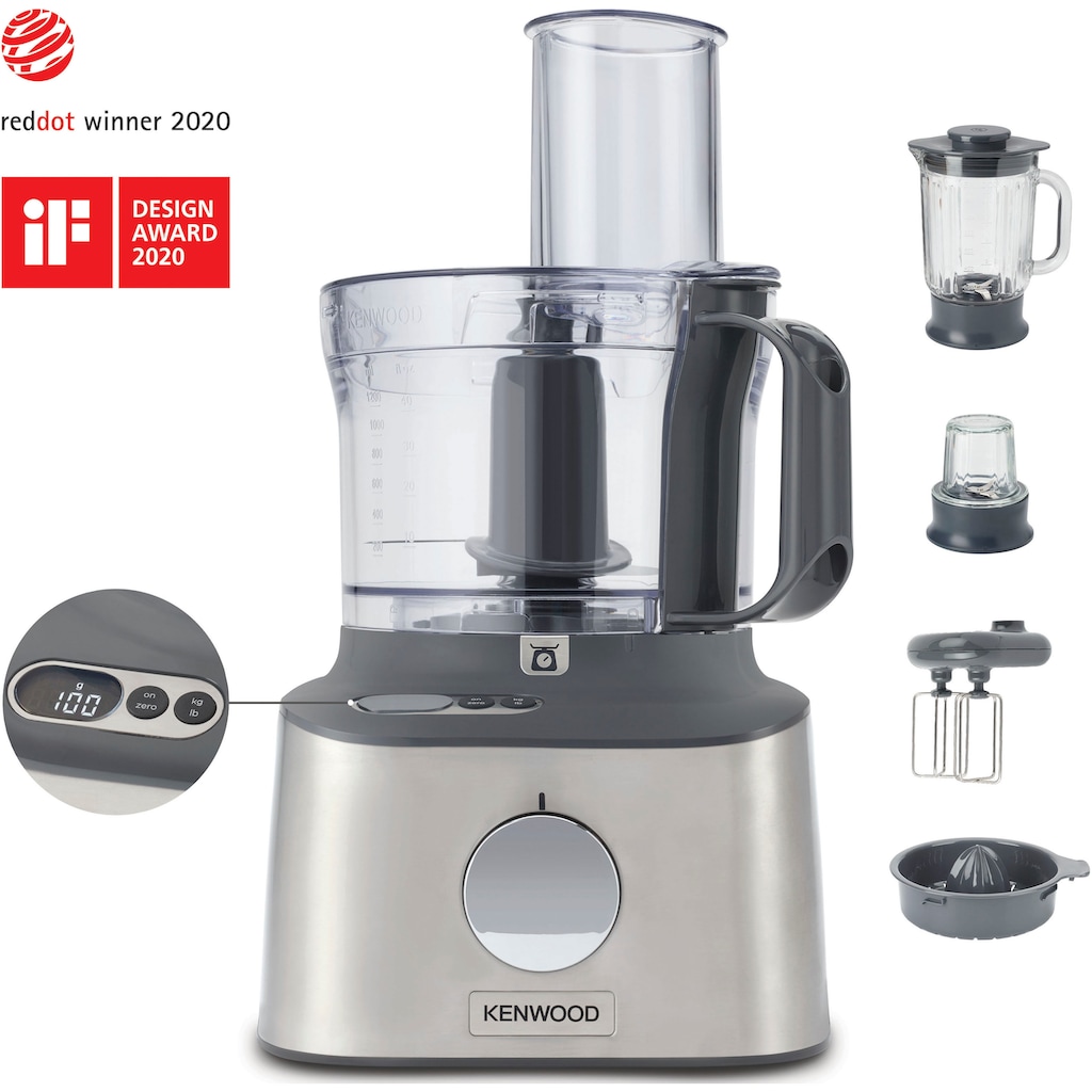 KENWOOD Kompakt-Küchenmaschine »Multipro Compact+ FDM313SS«