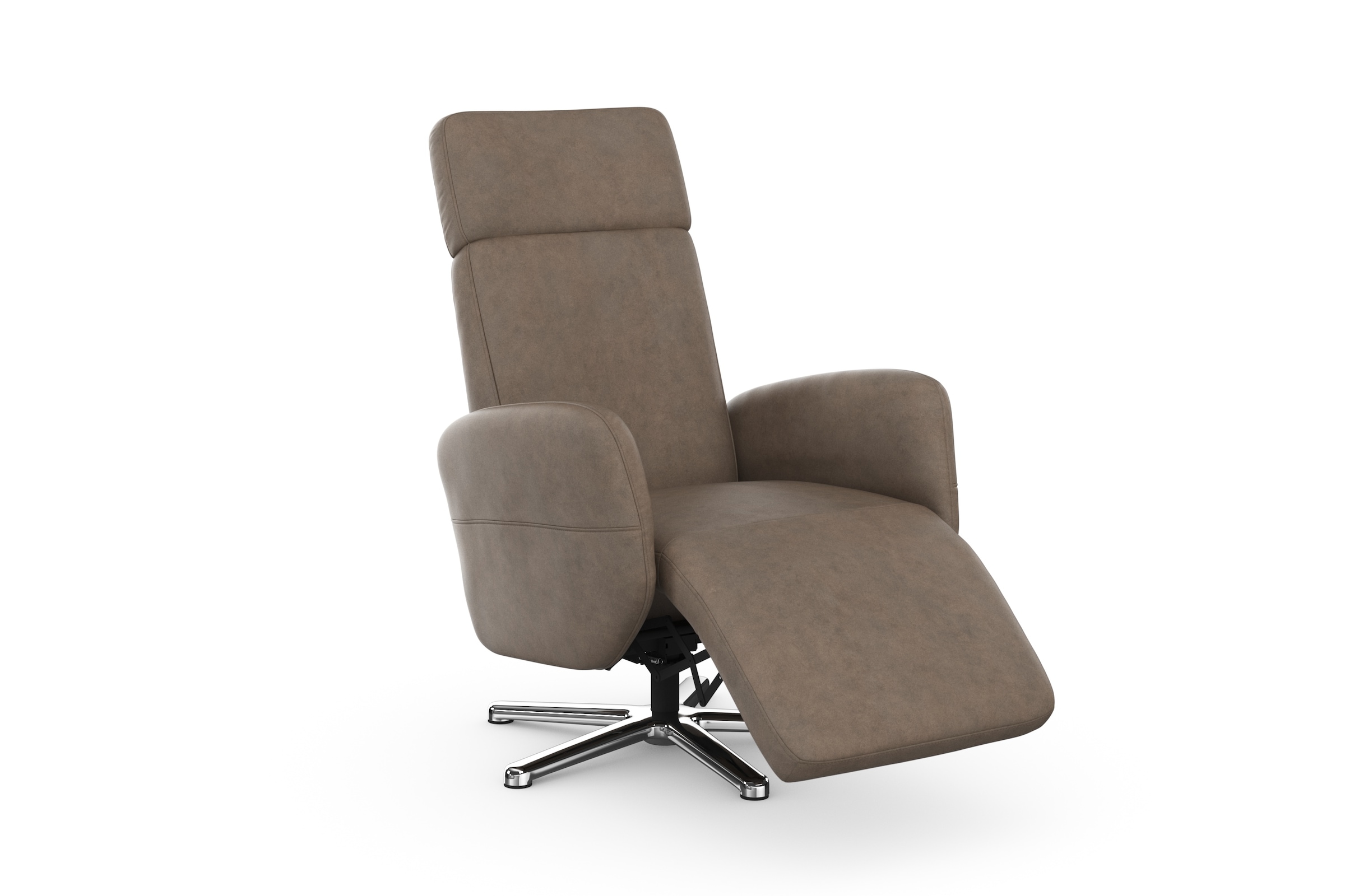 sit&more TV-Sessel »Grenoble, inkl. Kopfteilverstellung und kabelgebundener Fernbedienung,«, wahlweise mit 2 Motoren und Akku und Aufstehhilfe