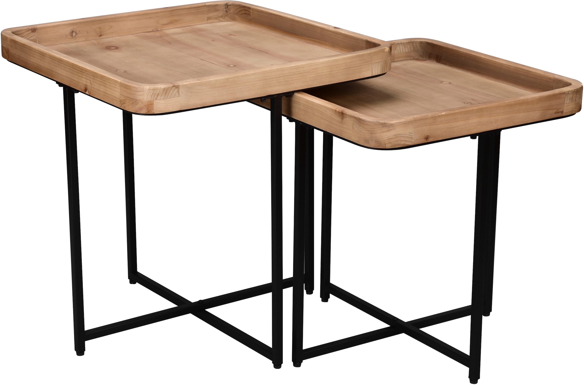 MIRRORS AND MORE Beistelltisch "Jennifer", (2 St.) günstig online kaufen