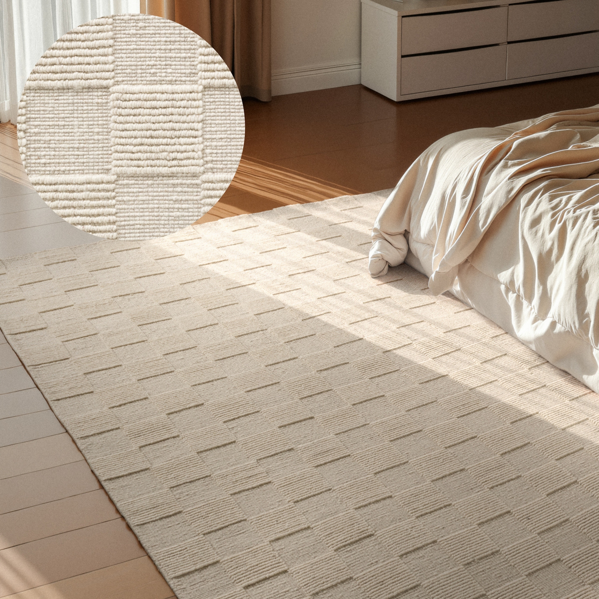 Villeroy & Boch Wollteppich "Scala" rechteckig 10 mm Höhe Handgewebt, Wolle günstig online kaufen