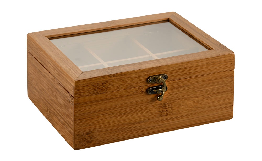KESPER® Teebox, (1 tlg.), 6 Fächer, FSC®-zertifiziert