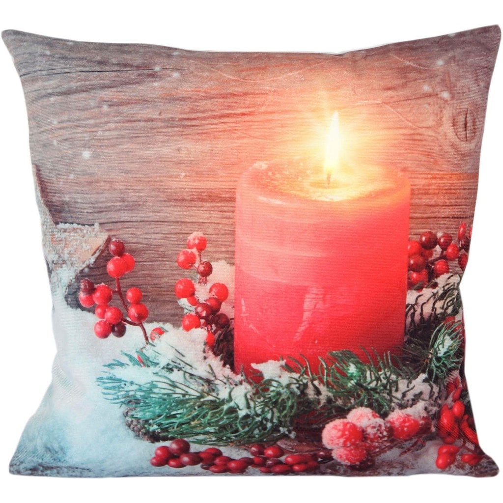 Delindo Lifestyle Dekokissen »Candle«