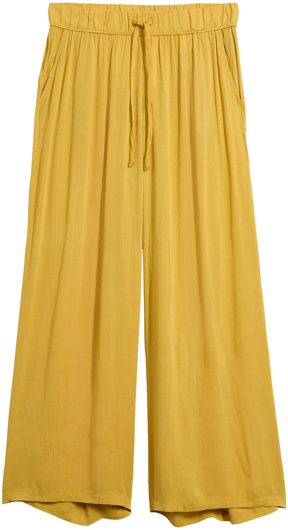 bonprix Marlene-Hose »Marlenehose aus fließender Viskose«  aus Viskose, lockere Passform, mit Bindeband, lässiger Stil