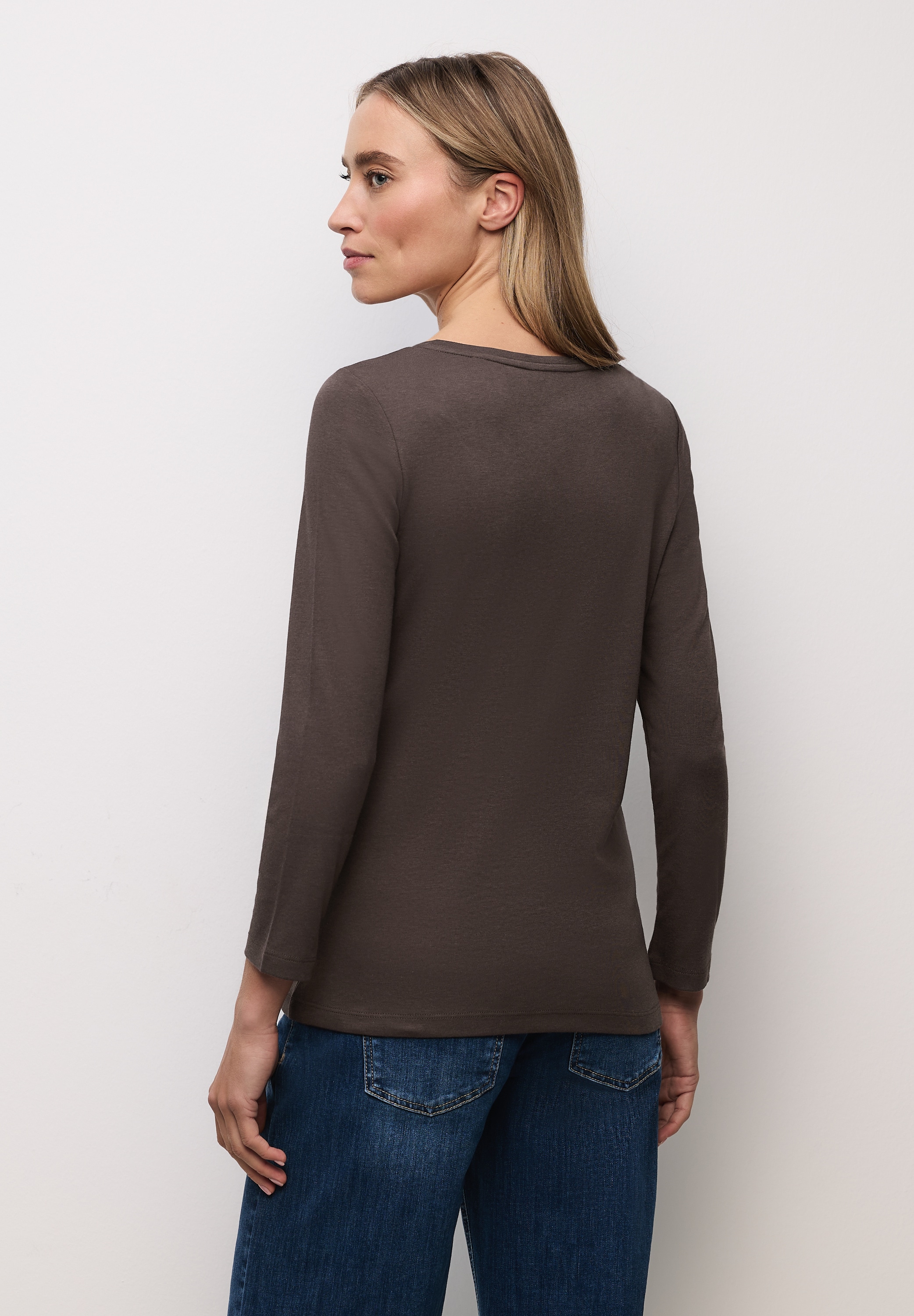 STREET ONE 3/4-Arm-Shirt im soften Baumwoll-Mix günstig online kaufen