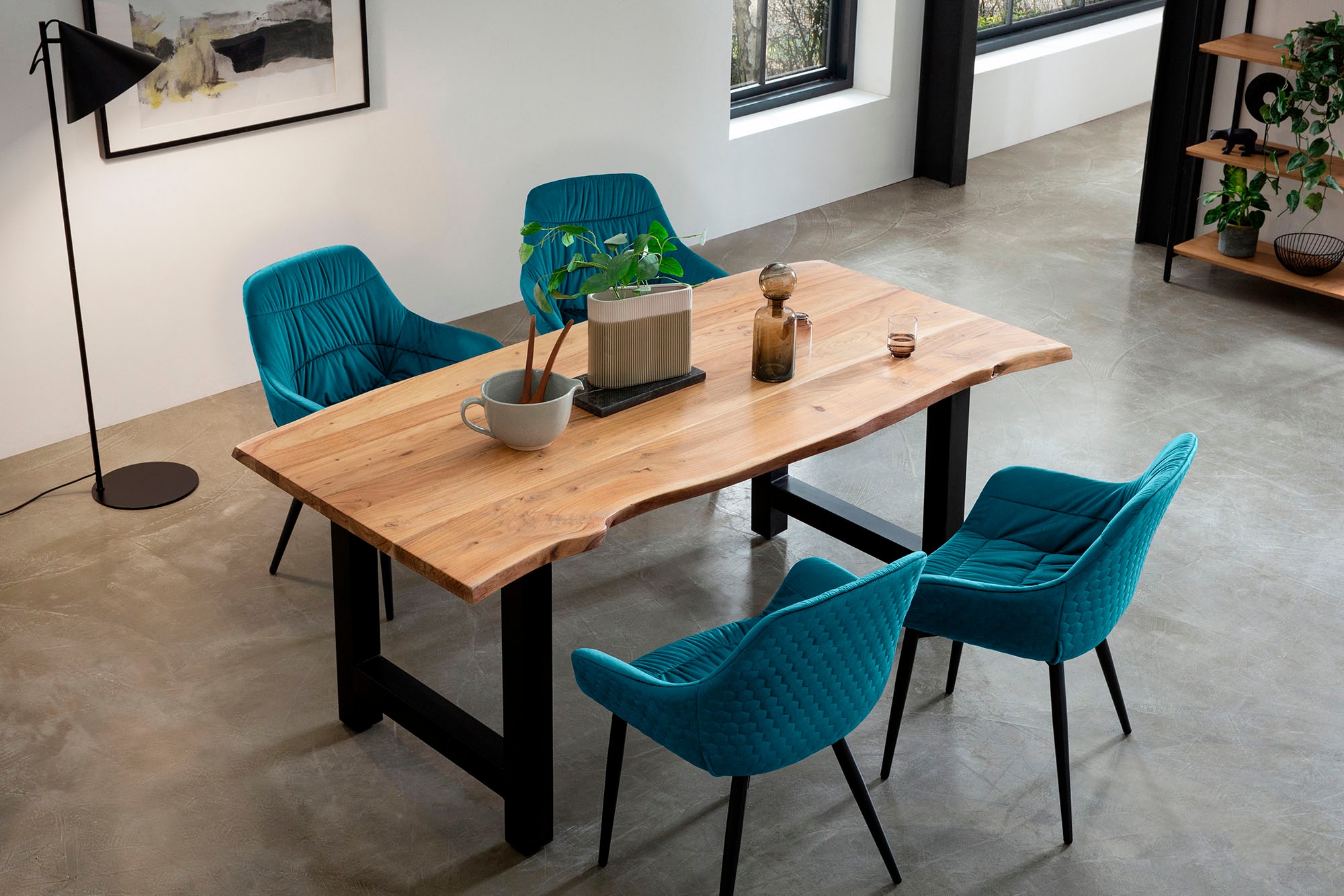 SalesFever Armlehnstuhl "Stilvoller Esszimmerstuhl für Komfort" () Esszimme günstig online kaufen