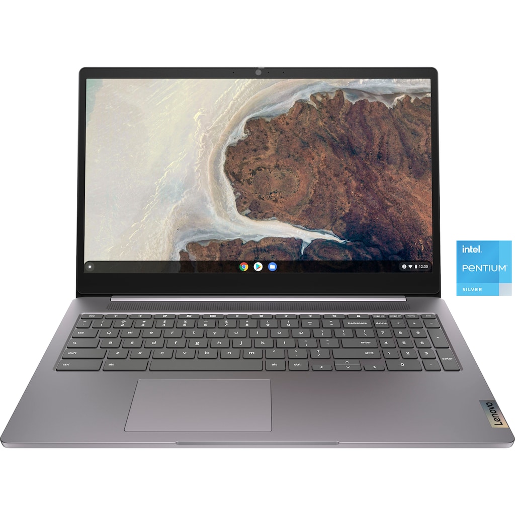 Lenovo Chromebook »IdeaPad 3 Chrome 15IJL6«, 39,62 cm, / 15,6 Zoll, Intel, Pentium Silber, UHD Graphics, 128 GB SSD