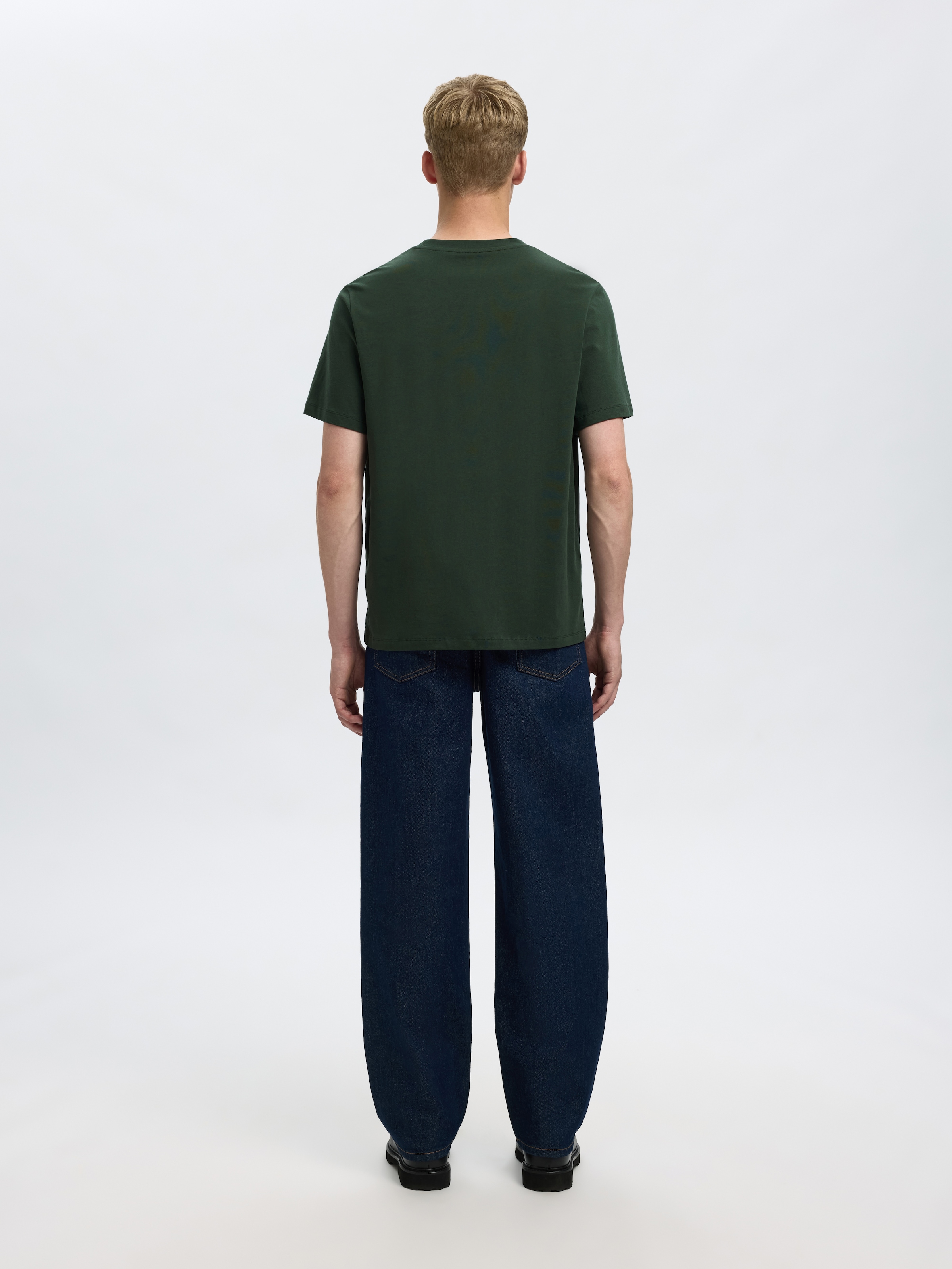 SELECTED HOMME Rundhalsshirt »SLHASPEN SS O-NECK TEE NOOS«
