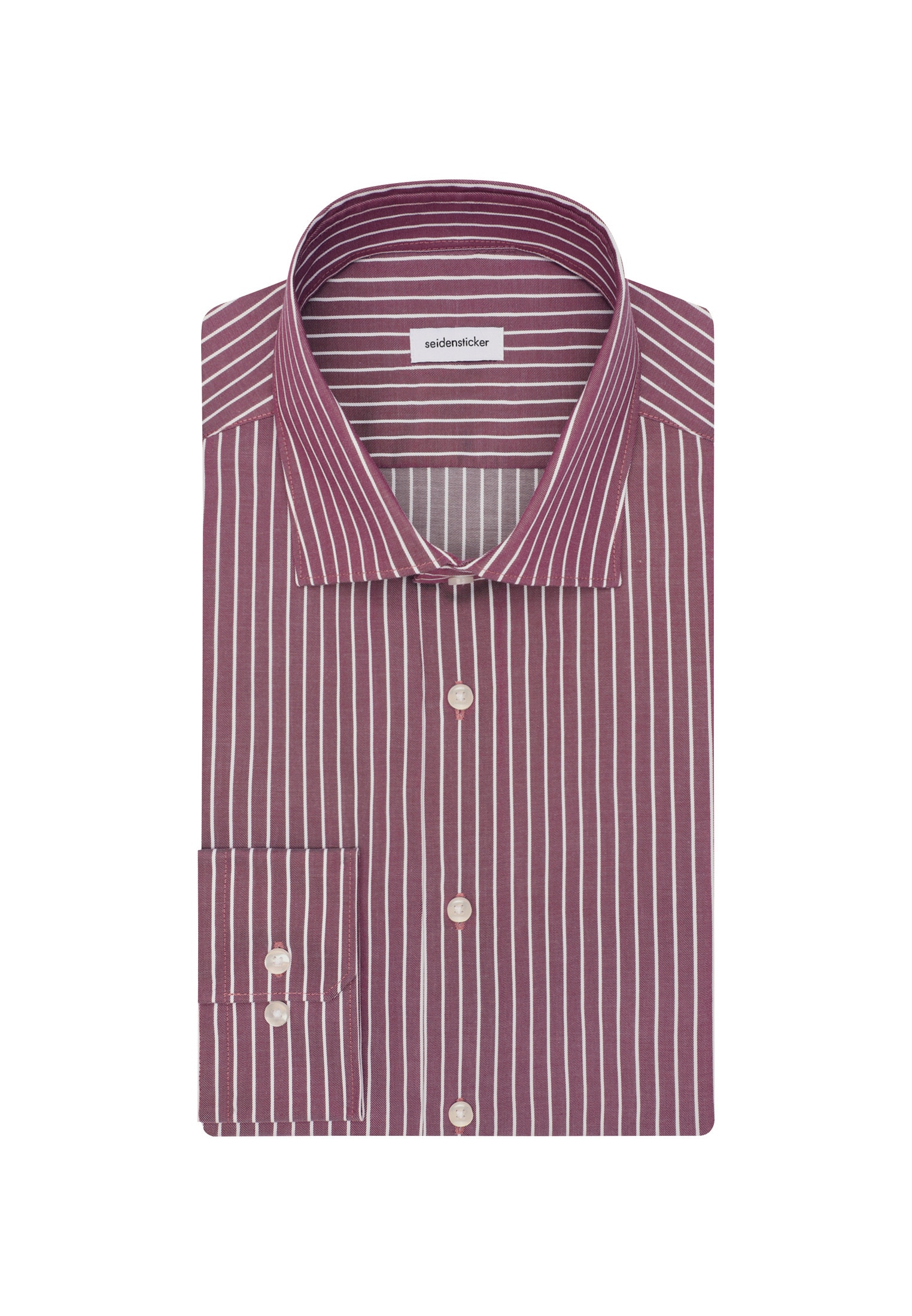 seidensticker Businesshemd »Schwarze Rose«, Slim 1/1 Kentkragen Gestreift