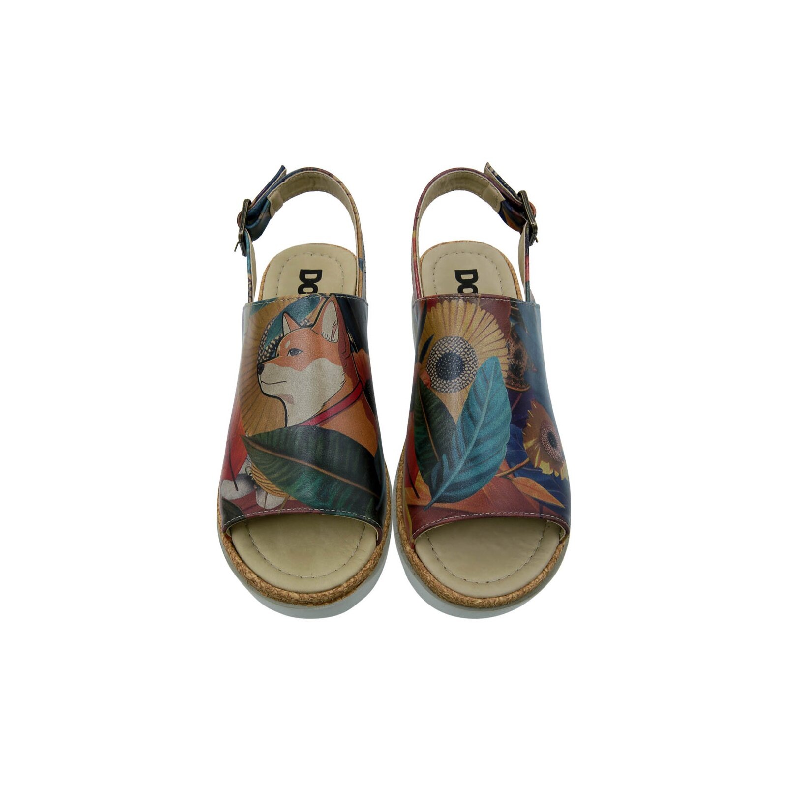 DOGO Sandalette "Gigi Blooming Dog Damen Sandalen/ Sandaletten / Female", V günstig online kaufen