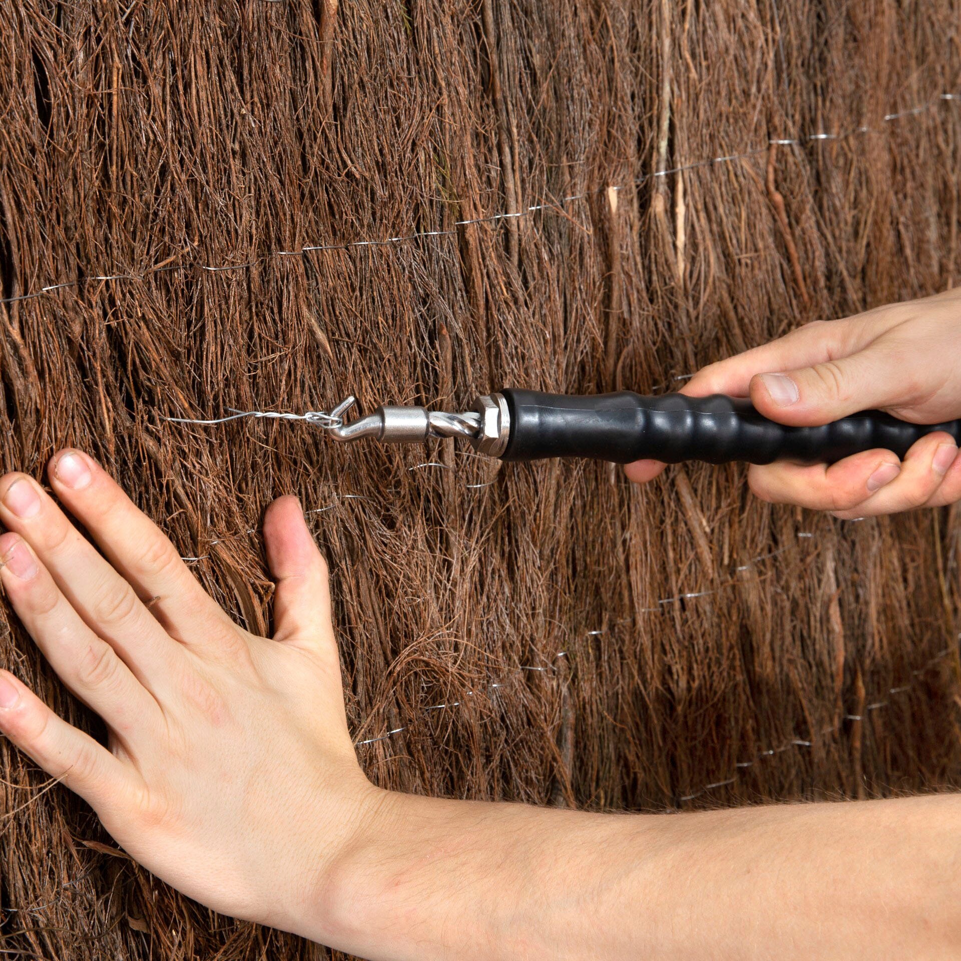 Windhager Sichtschutzzaunmatten, naturbelassenes Heidekraut, L: 3 m