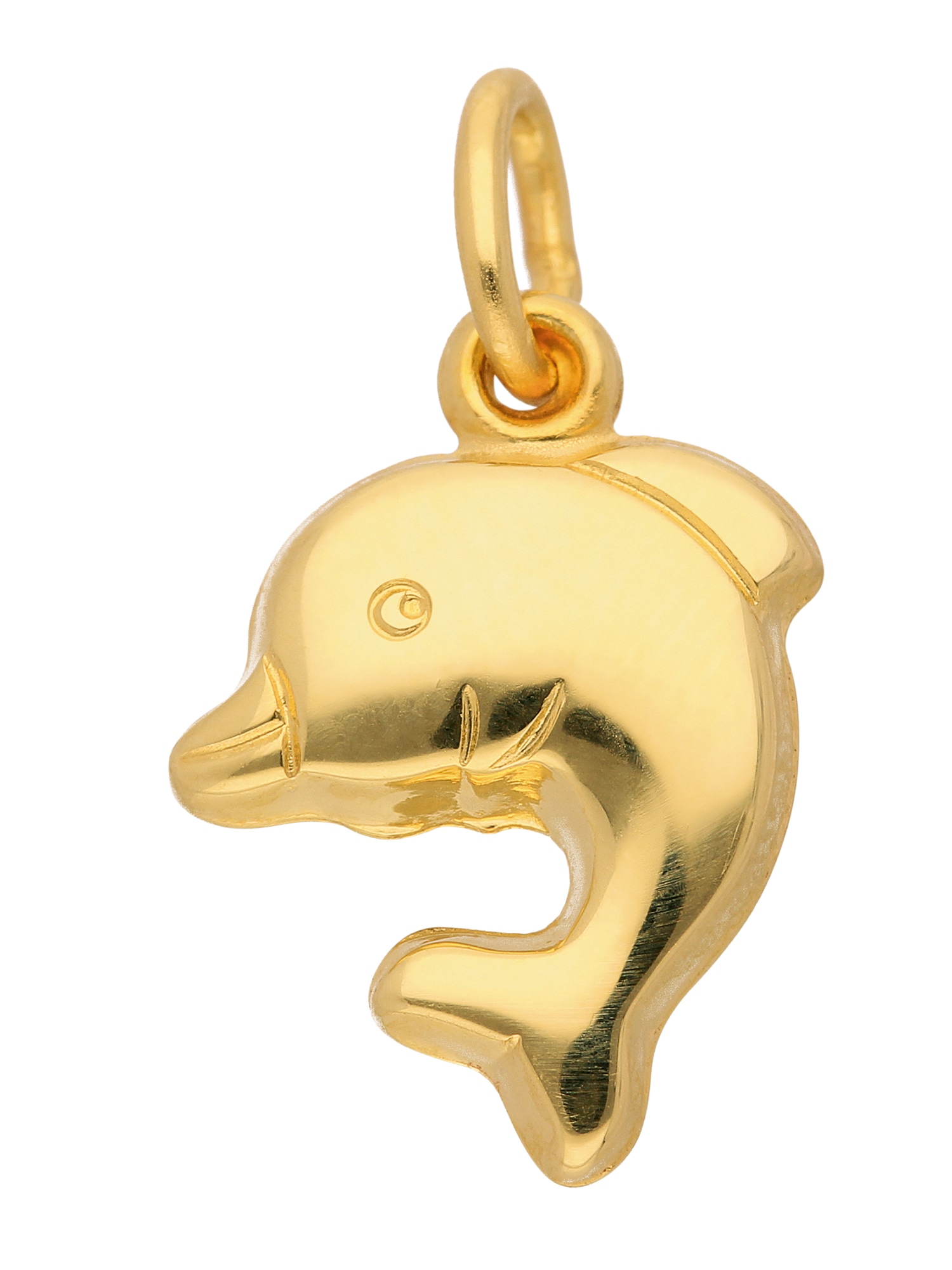 Adelia´s Kettenanhänger »333 Gold Anhänger Delphin«, Goldschmuck für Damen