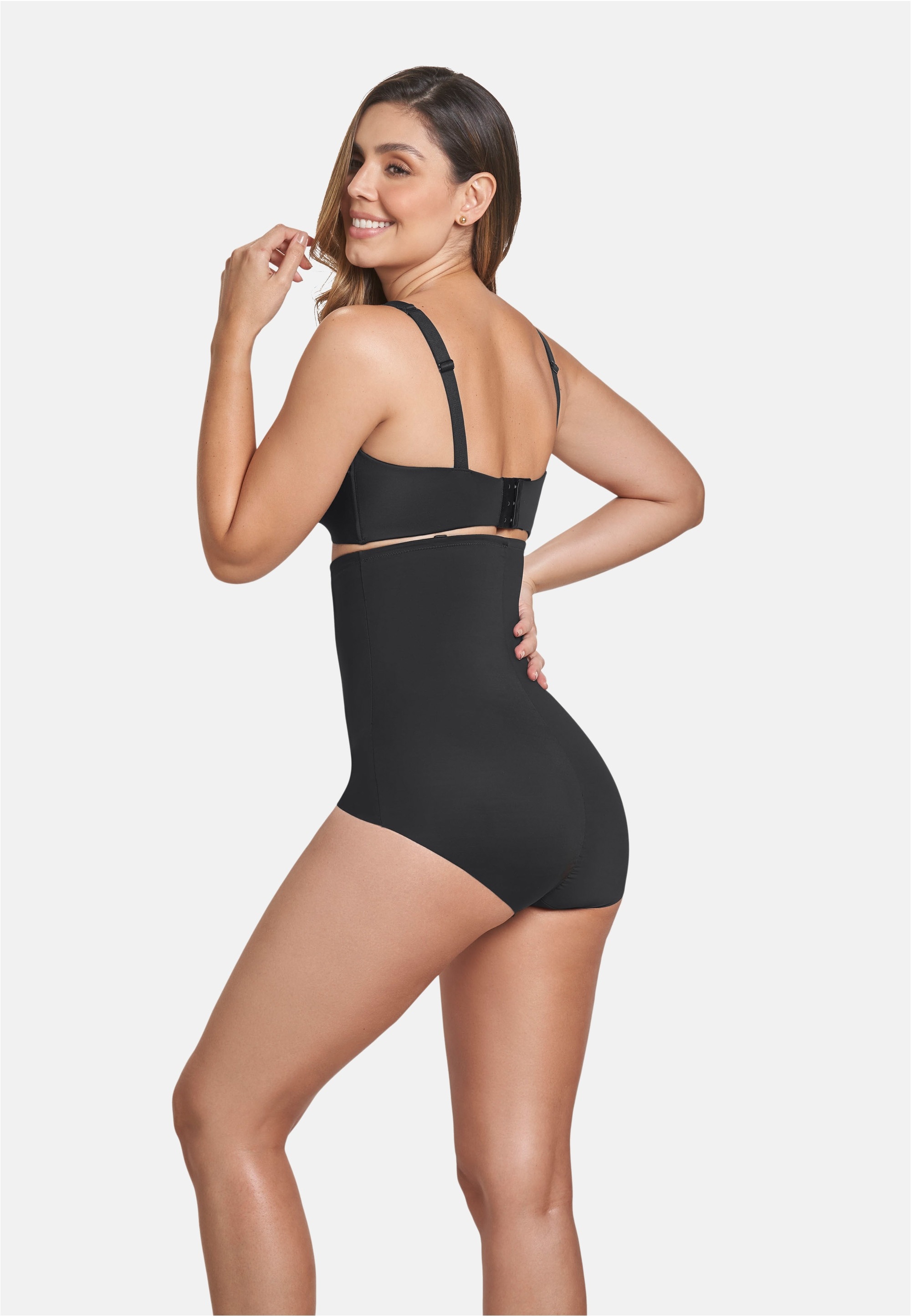 LEONISA Miederhose, mit integriertem Anti-Rutschband