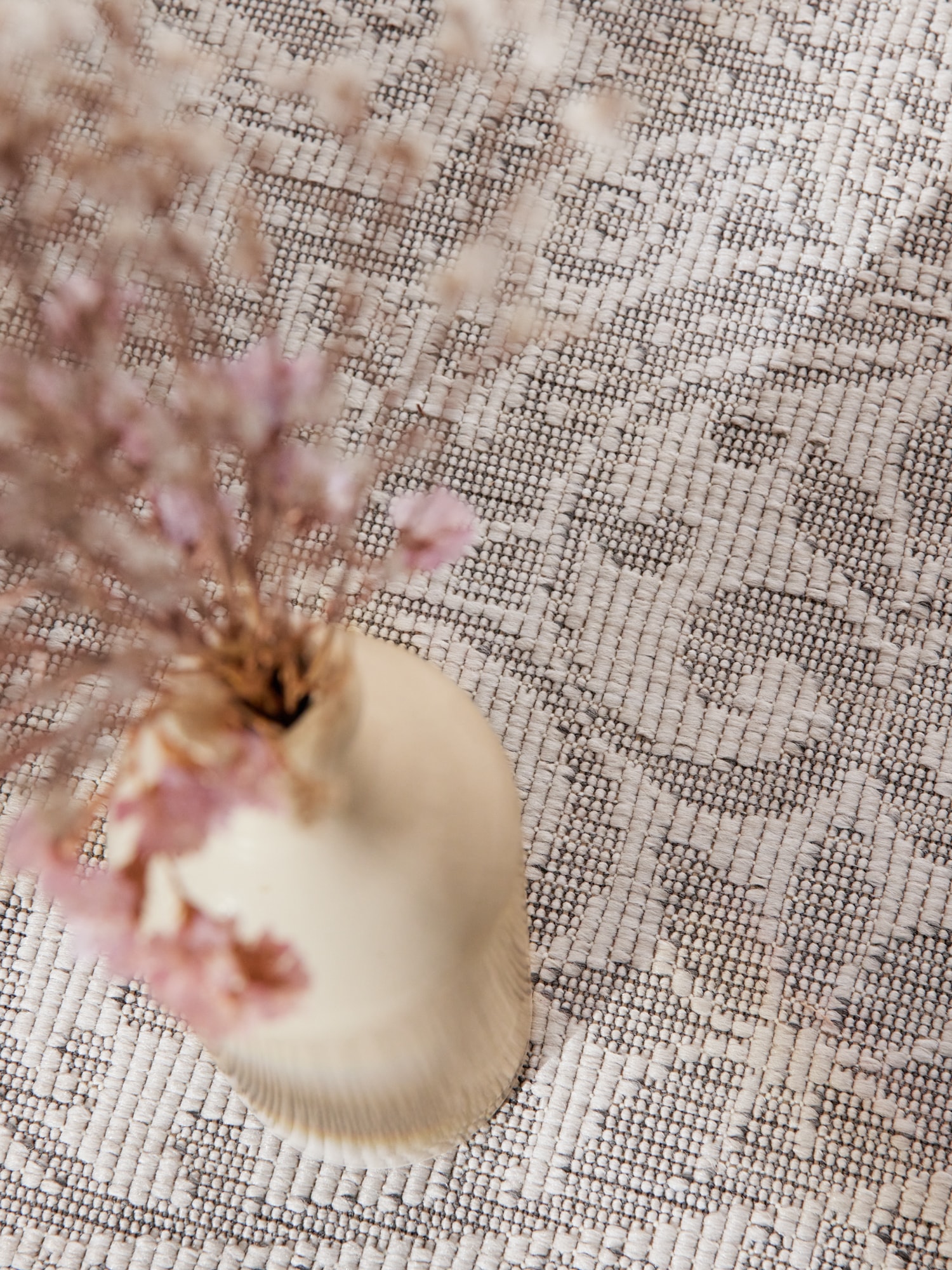 NORTHRUGS Outdoorteppich »Rosel Wendetppich«, rund, 5 mm Höhe, In und Outdoor, Flachgewebe, wetterfest, pflegeleicht, robust