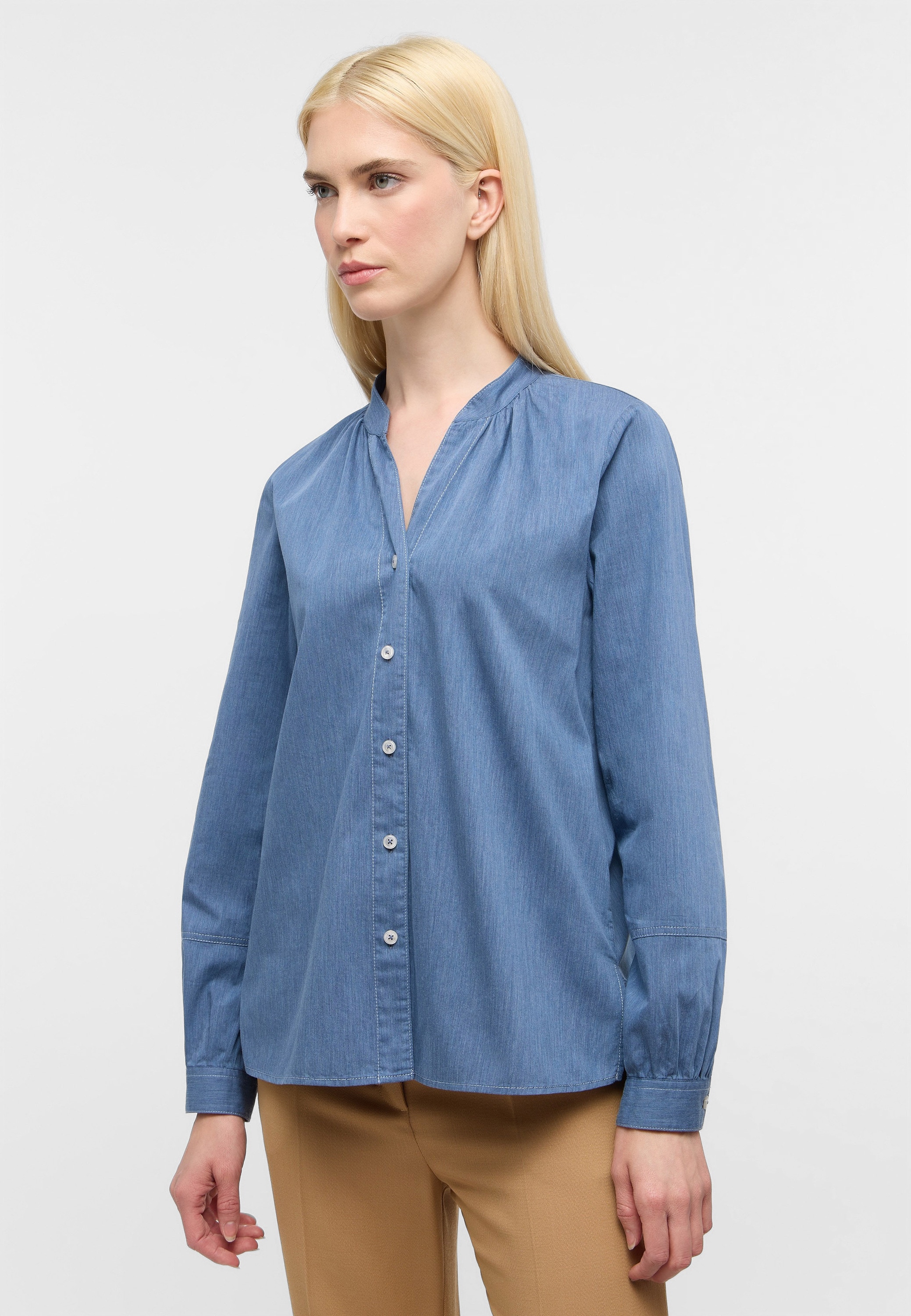 Eterna Hemdbluse "LOOSE FIT" EASY IRON (bügelleicht) günstig online kaufen