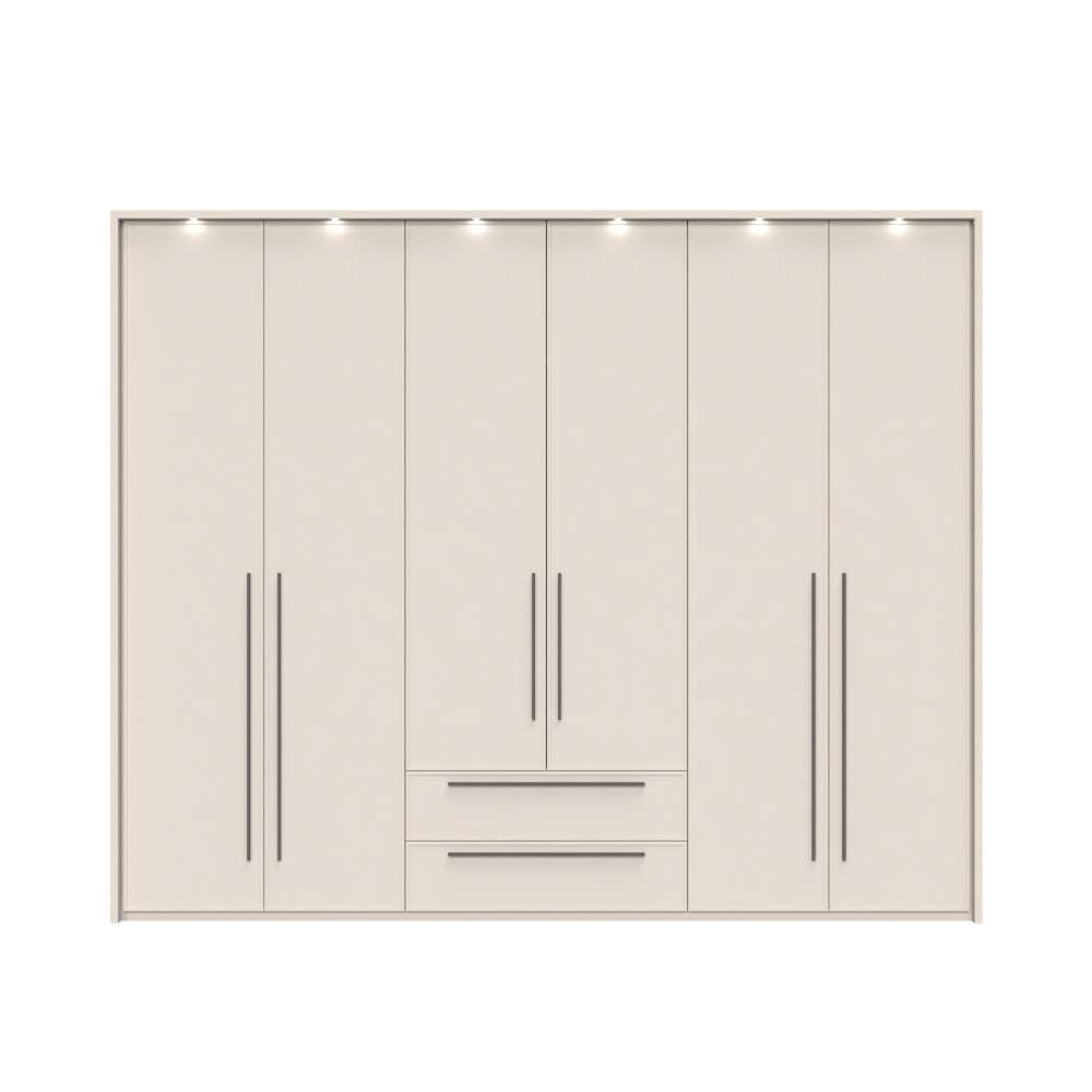 Places of Style Drehtürenschrank "Opera mit oder ohne Kranz inkl. LED-Bel., günstig online kaufen