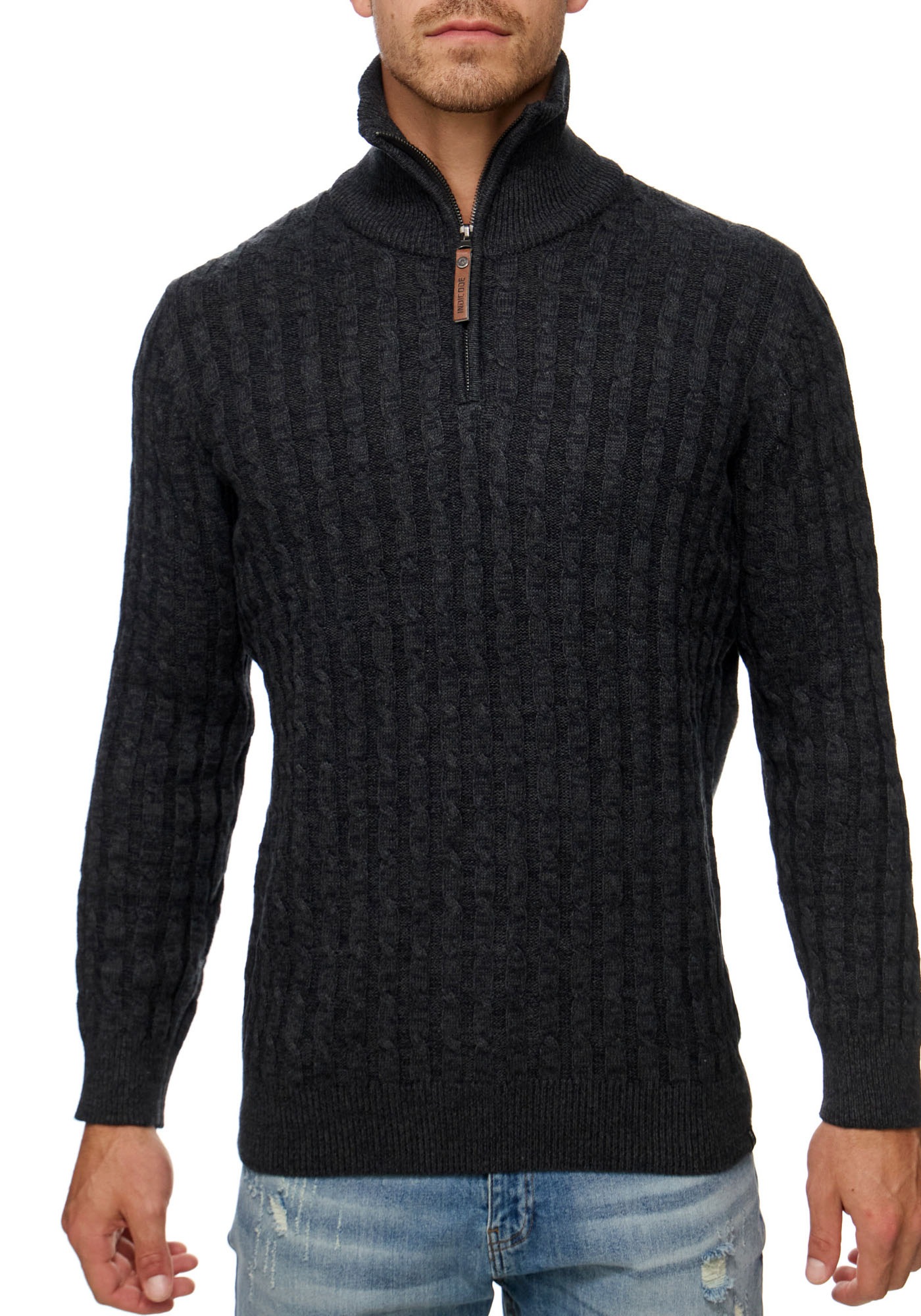 Indicode Troyer "Rufus" Baumwolle, regular fit günstig online kaufen