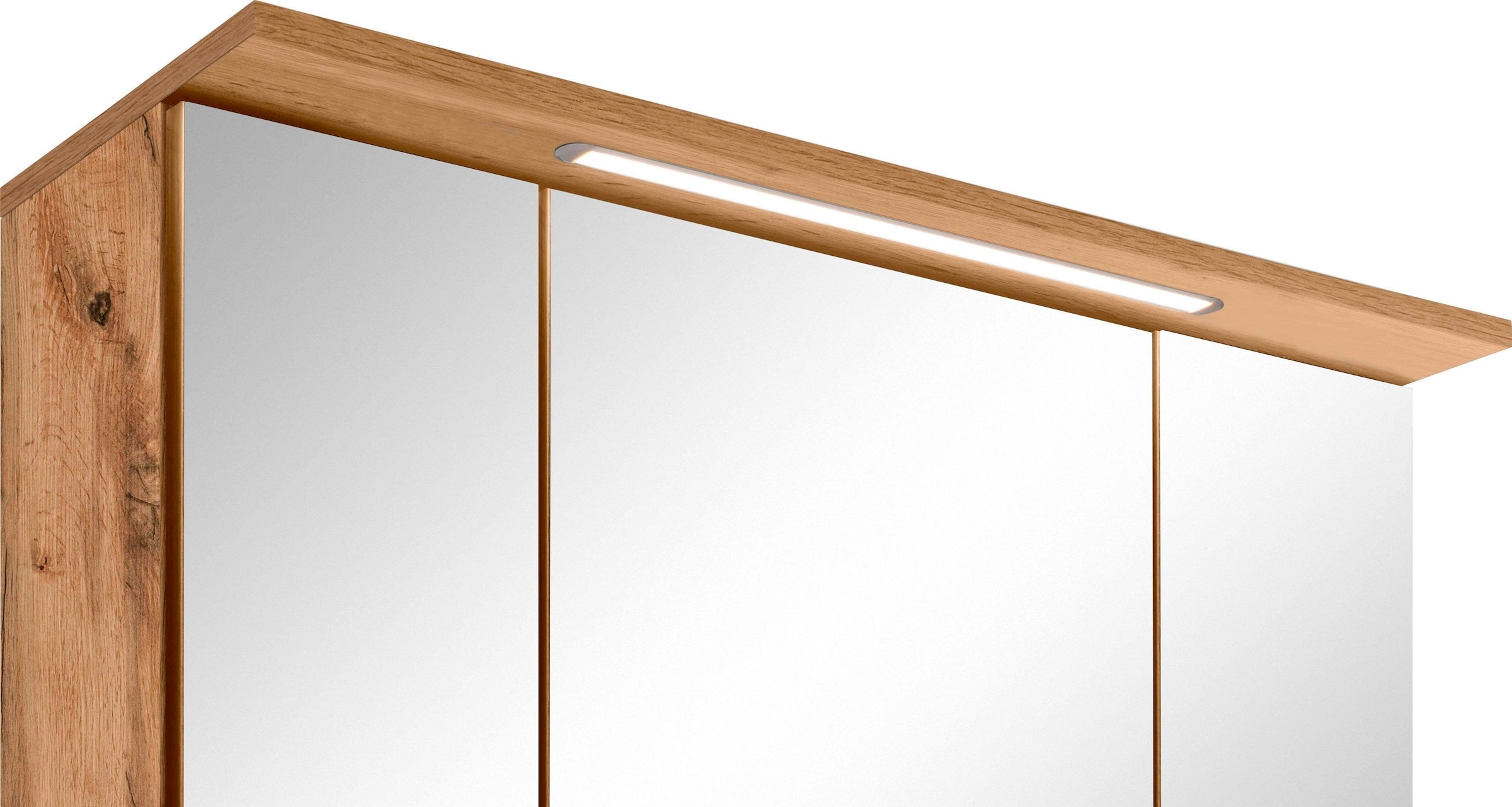 welltime Badmöbel-Set »Lucca«, (2 St.), Breite 80 cm, mit direkter LED-Beleuchtung