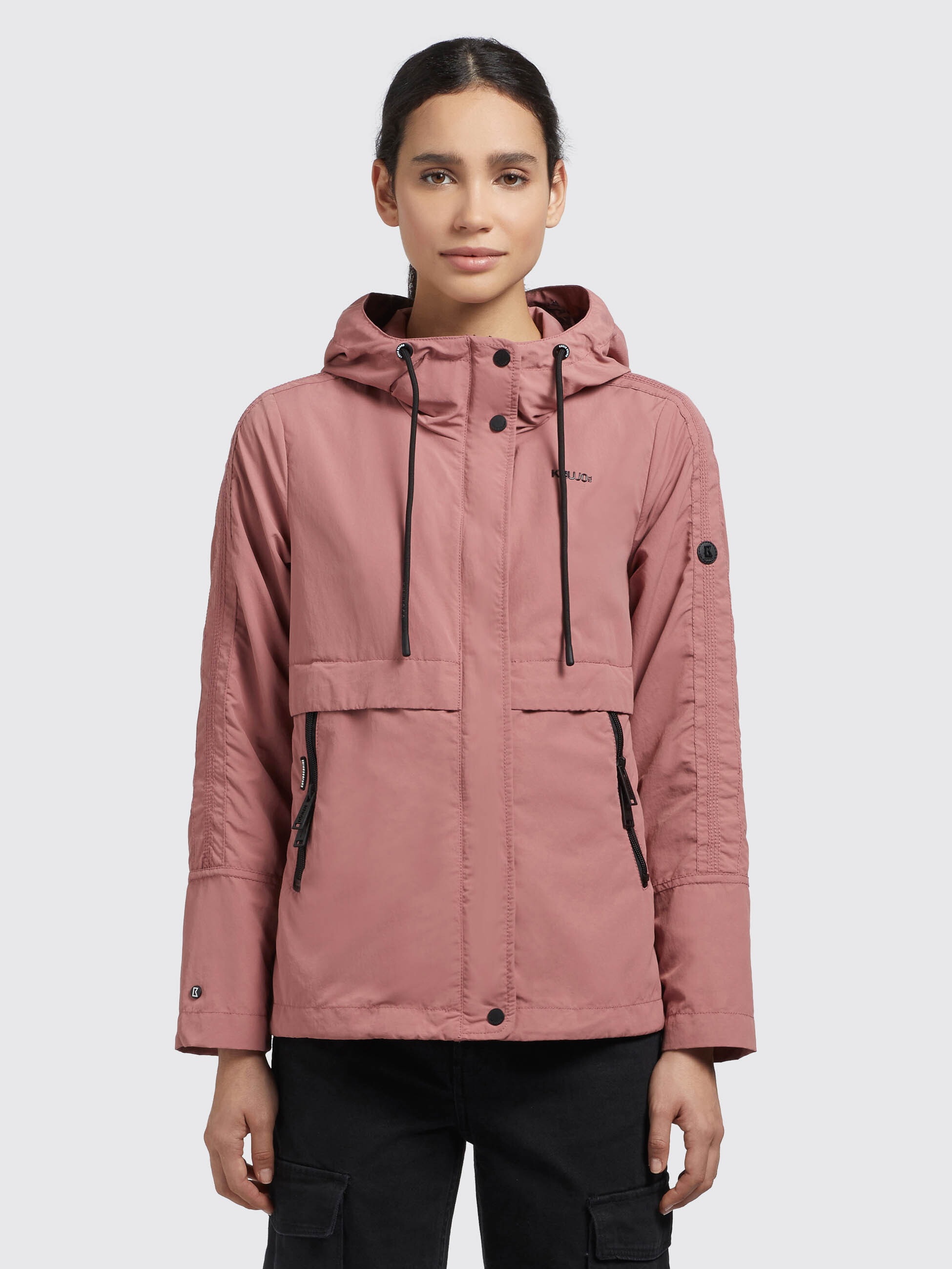 khujo Anorak »ZAHIRA5«, mit Kapuze