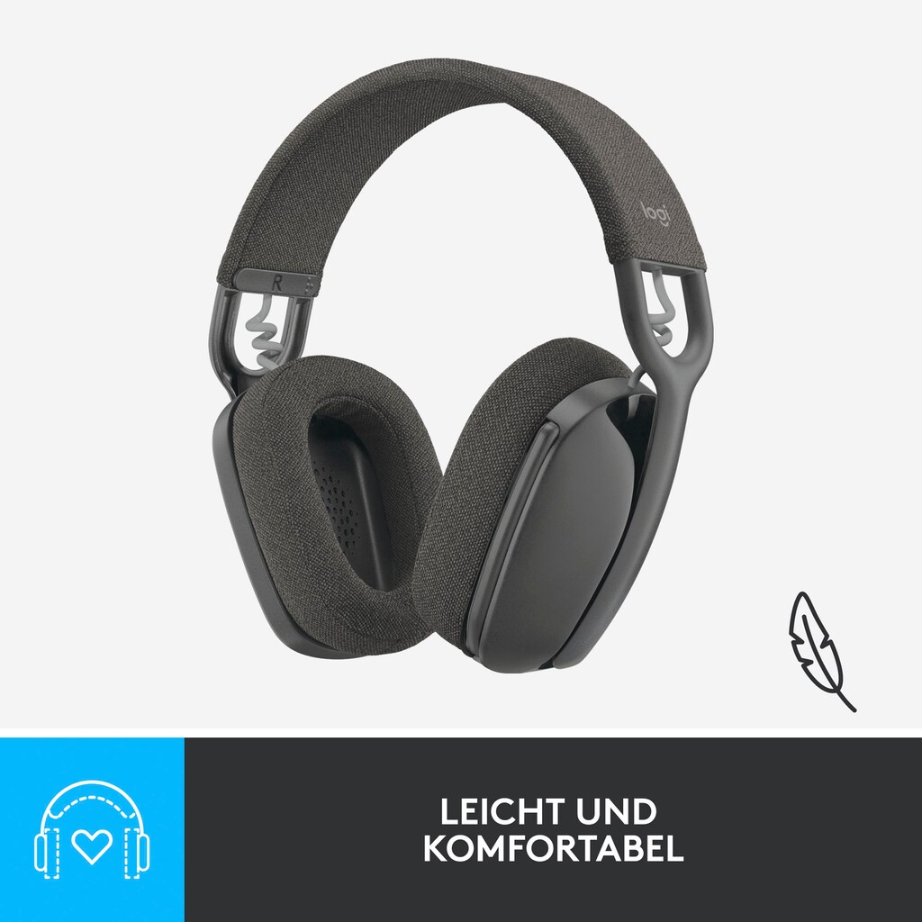 Logitech Gaming-Headset »Zone Vibe 100«, Bluetooth, Noise-Cancelling