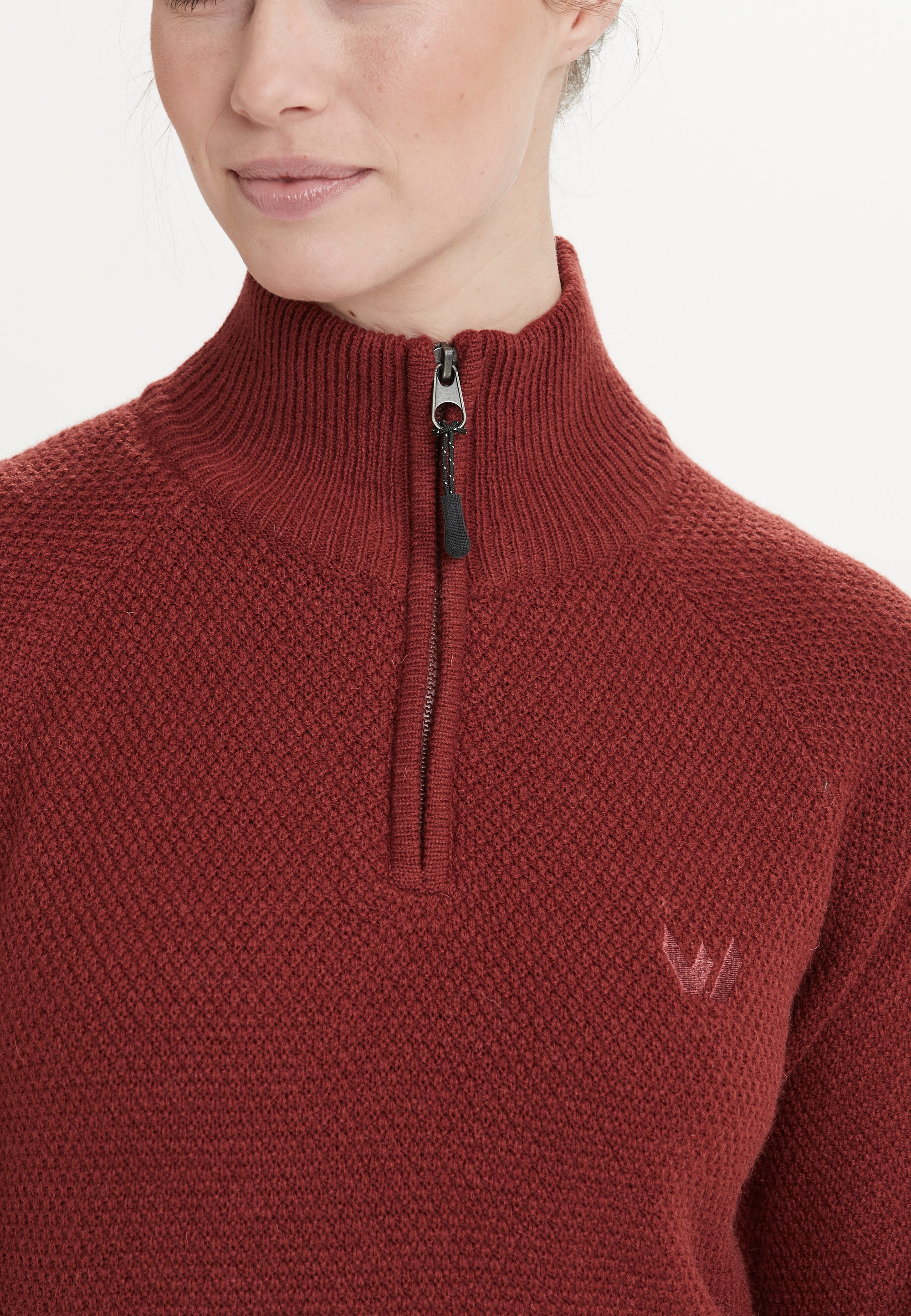WHISTLER Strickpullover »Kamry«, mit hohem Kragen