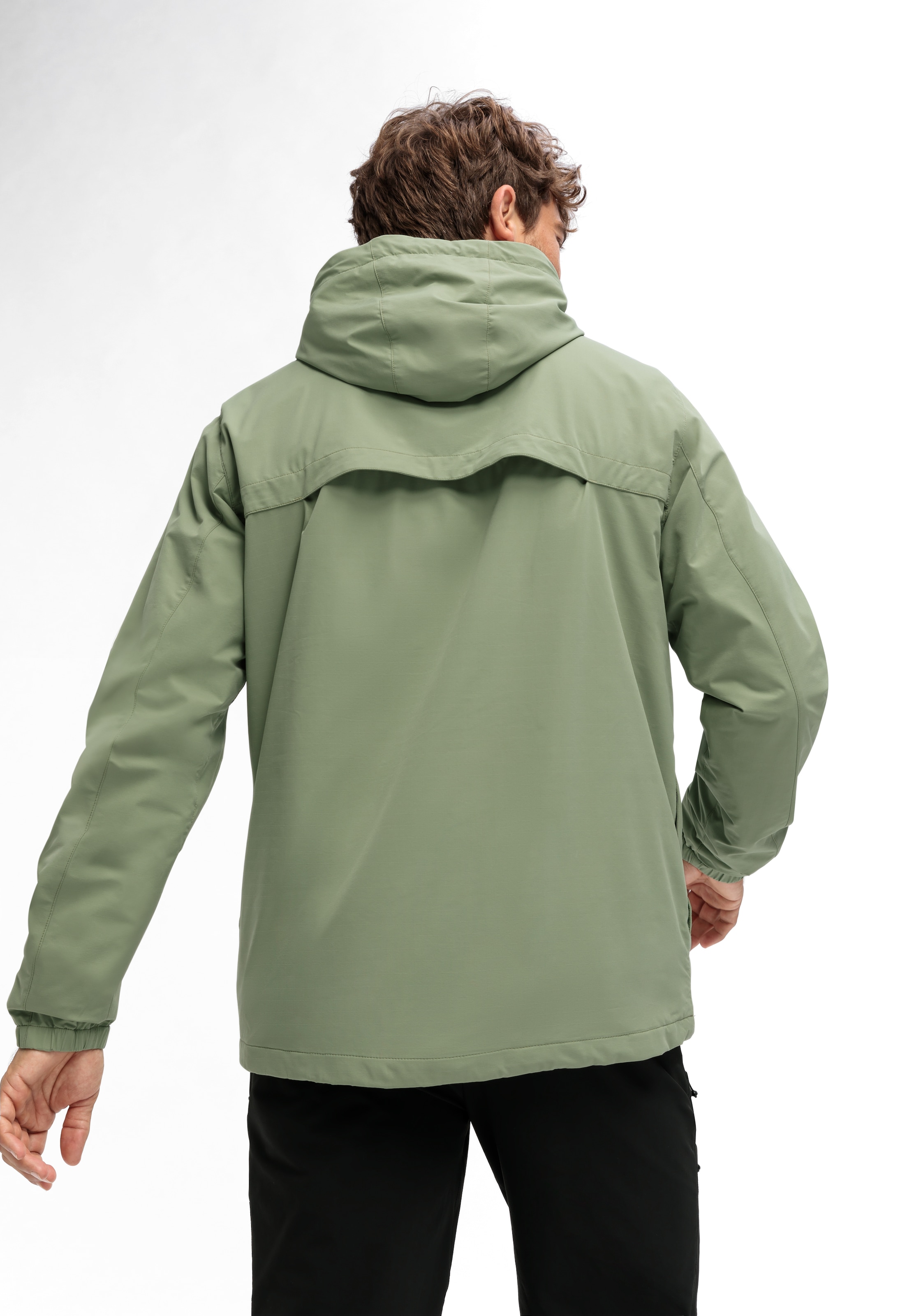 Maier Sports Outdoorjacke »OkokO«, Unisex Windbreaker, Schlupfjacke wasserdicht, verstellbare Kapuze