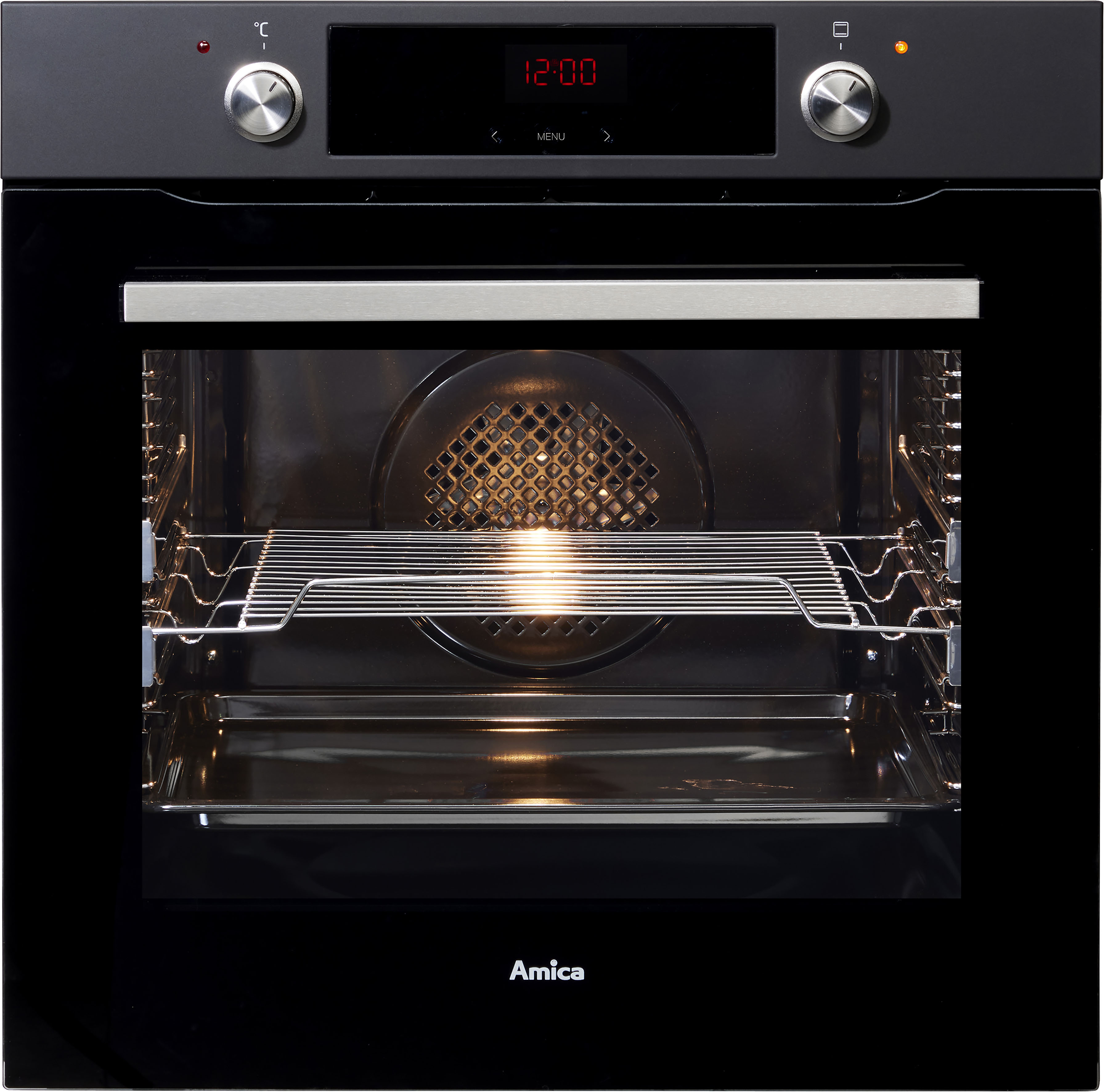 Thumbnail - Amica Backofen-Set "BOXC 954 000 SM", mit 2-fach-Teleskopauszug, Simple Steam Reinigungsfunktion, (Packung), Extra große...