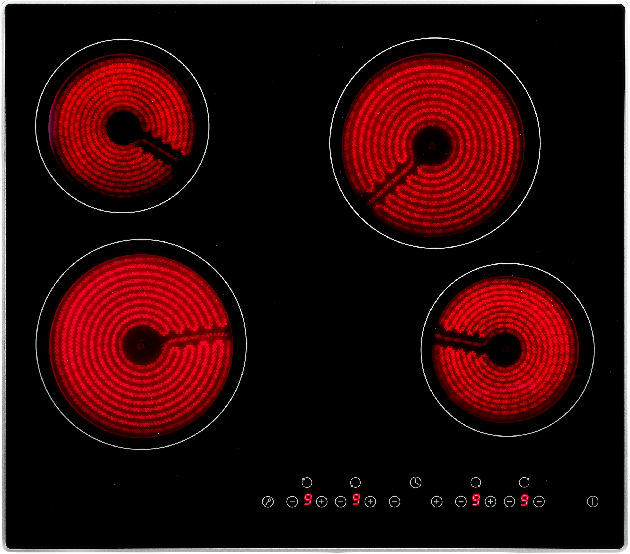 Hanseatic Elektro-Kochfeld "HC46066TA" Timer-Funktion unterstützt dich beim günstig online kaufen